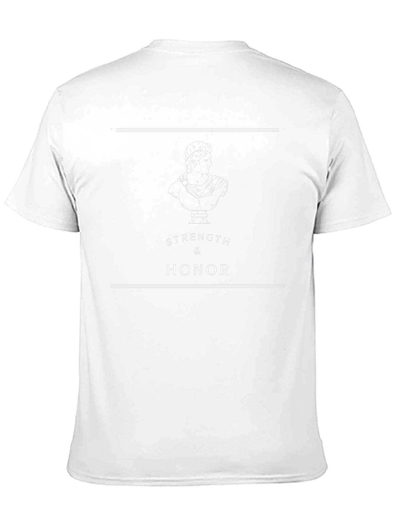 Strength & Honor Graphic Tee - Black