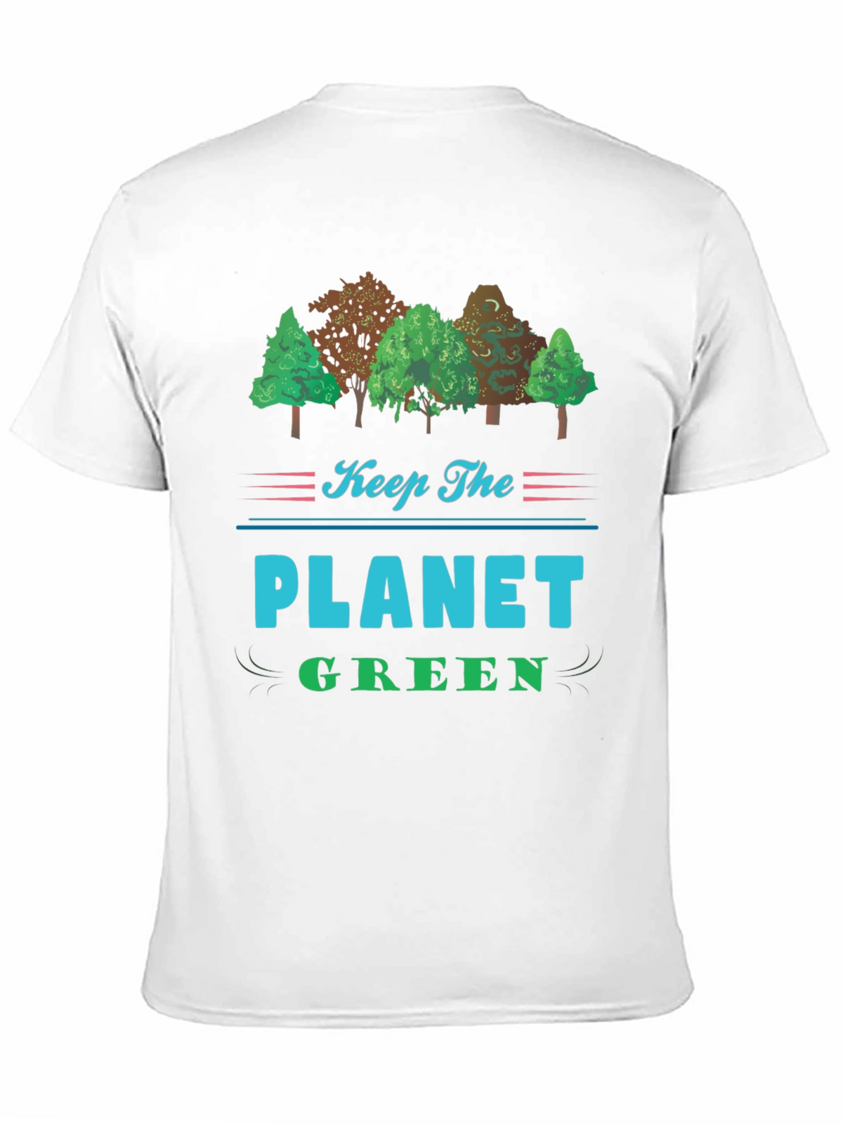 Keep The Planet Green Black T-Shirt