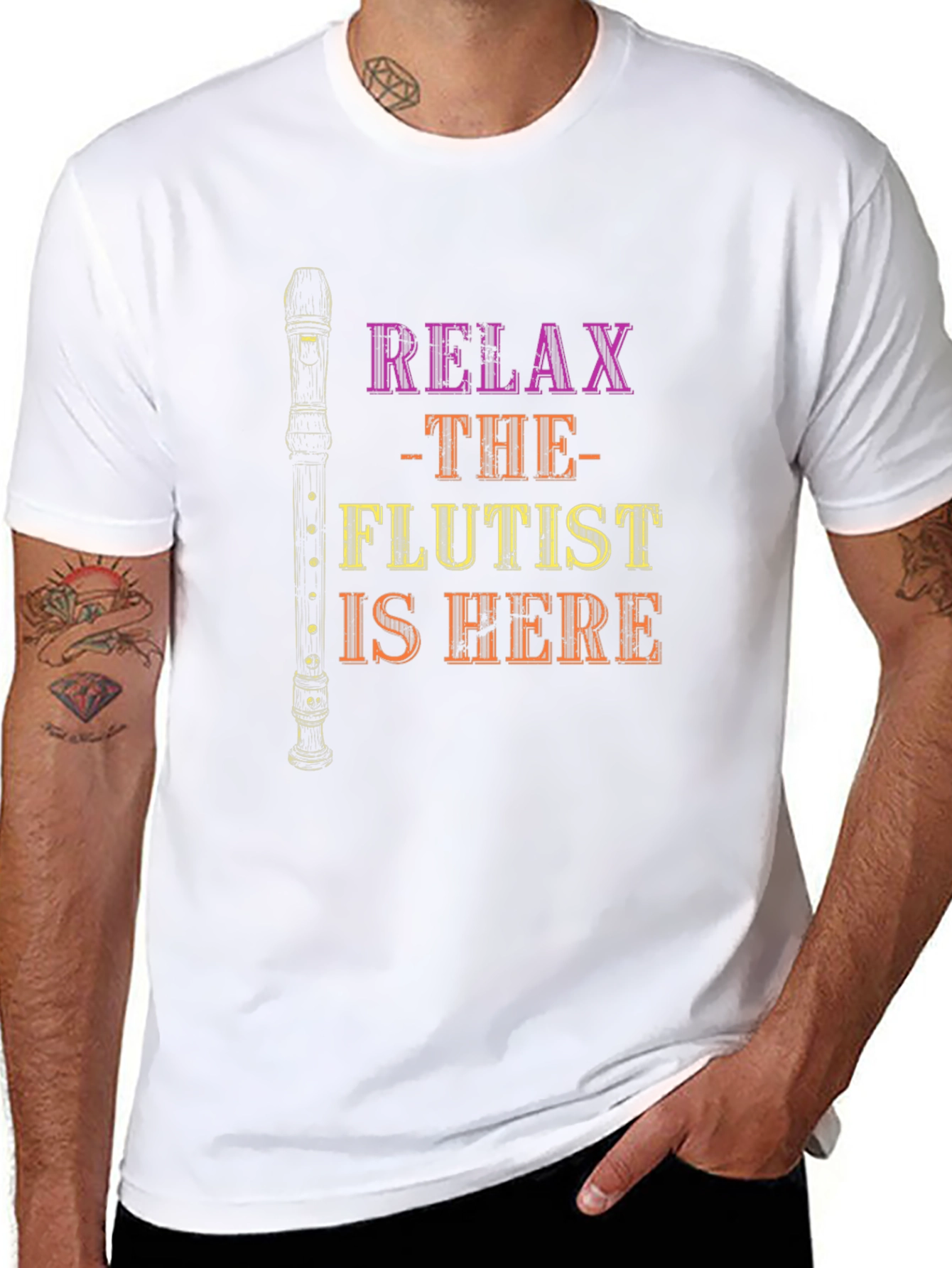 Relax The Flutist Is Here T-Shirt