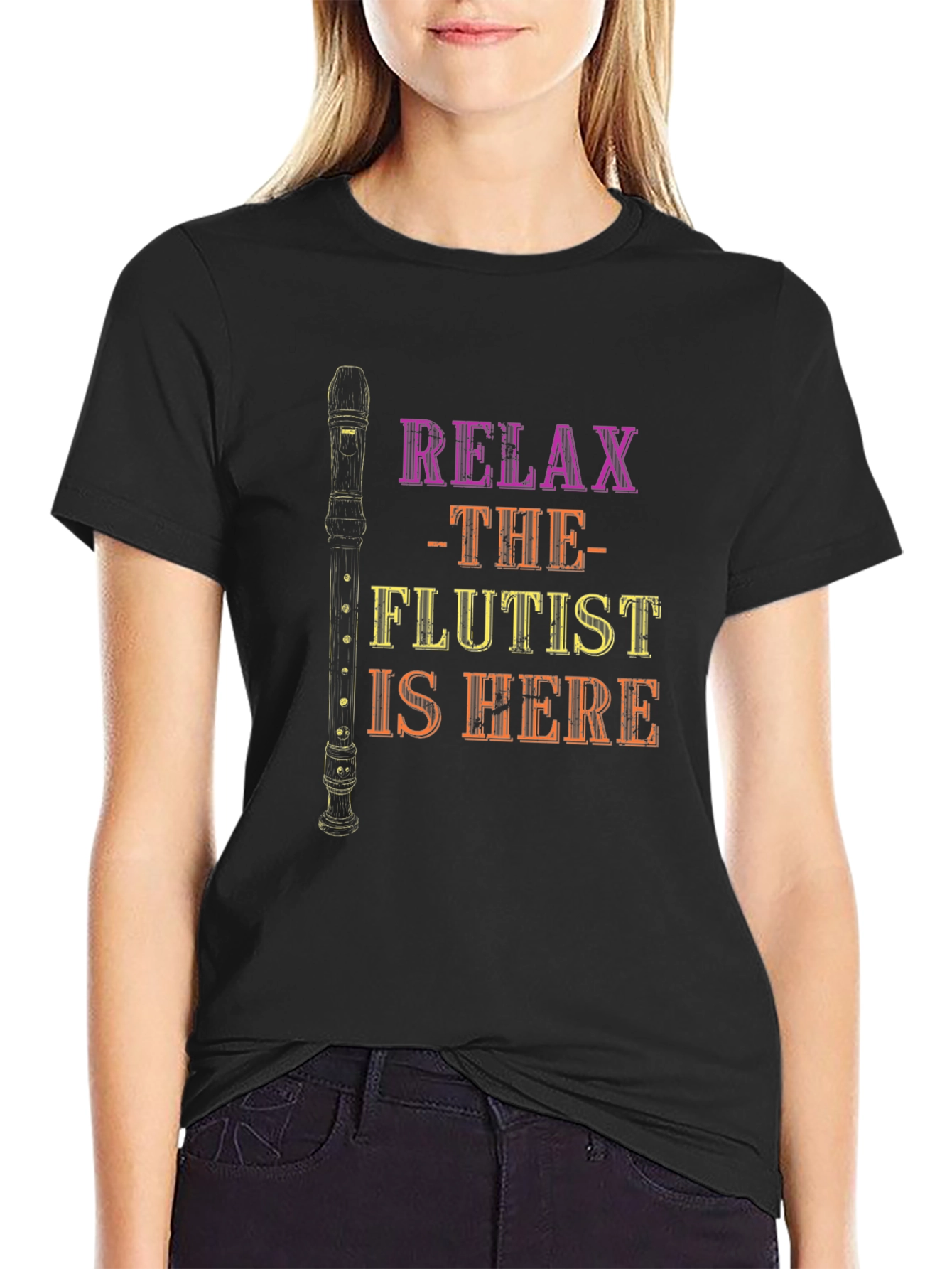 Relax The Flutist Is Here T-Shirt