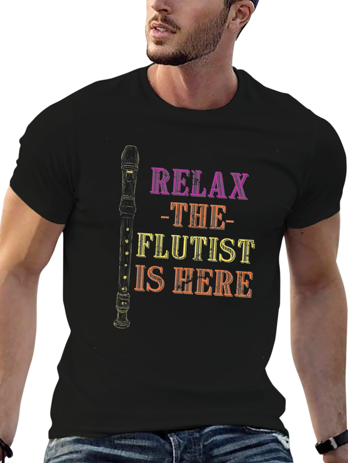 Relax The Flutist Is Here T-Shirt