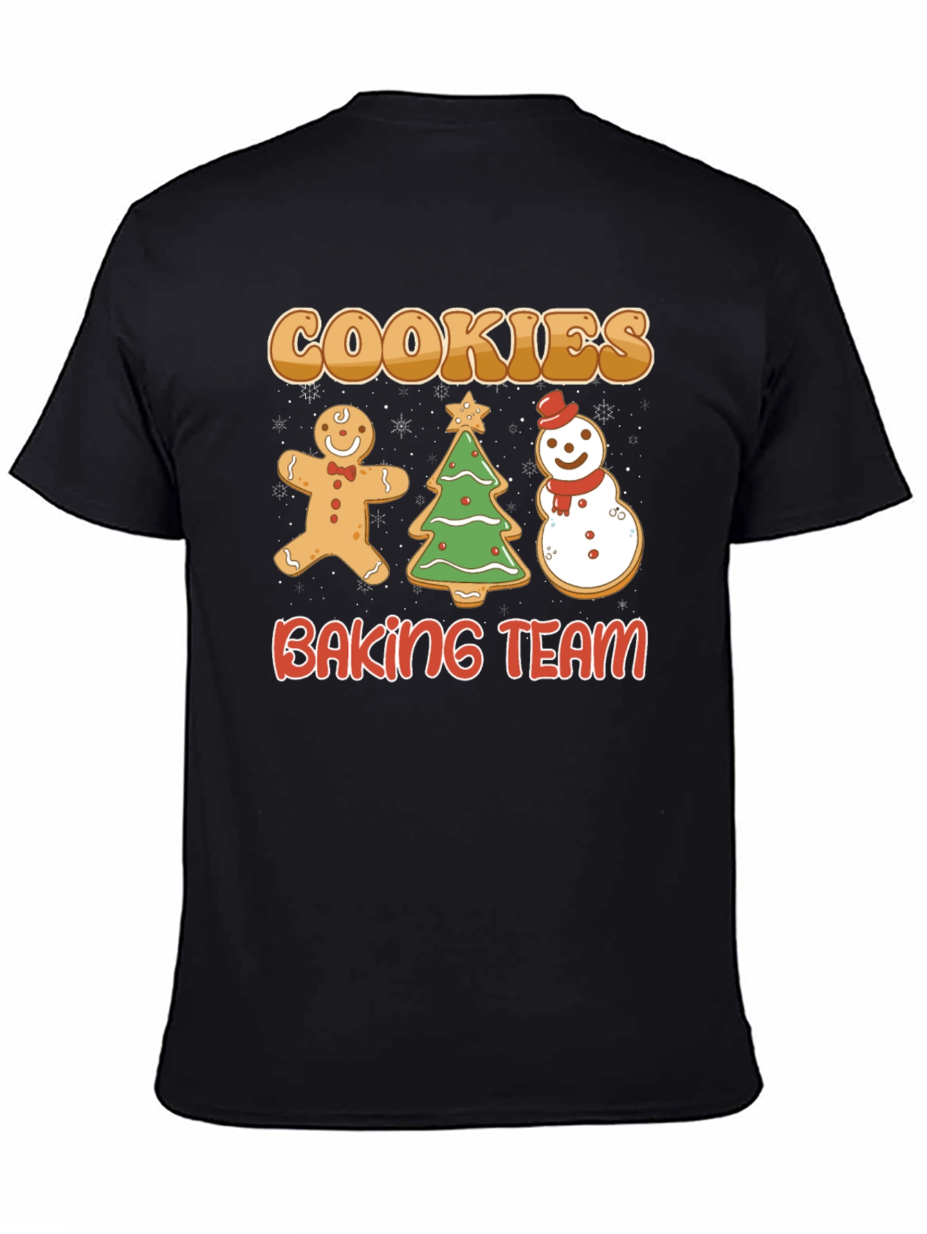 Cookies Baking Team Holiday T-Shirt