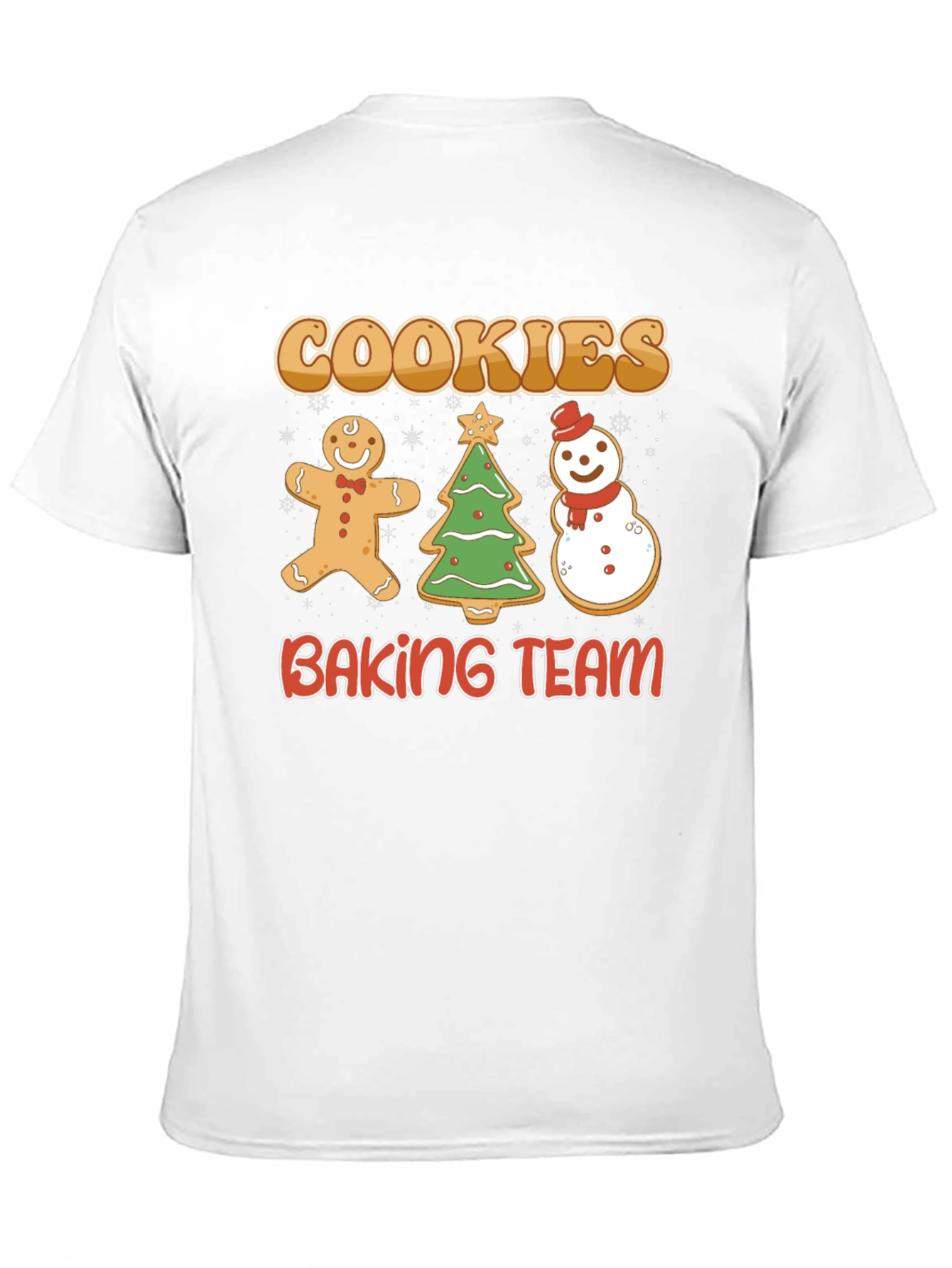 Cookies Baking Team Holiday T-Shirt