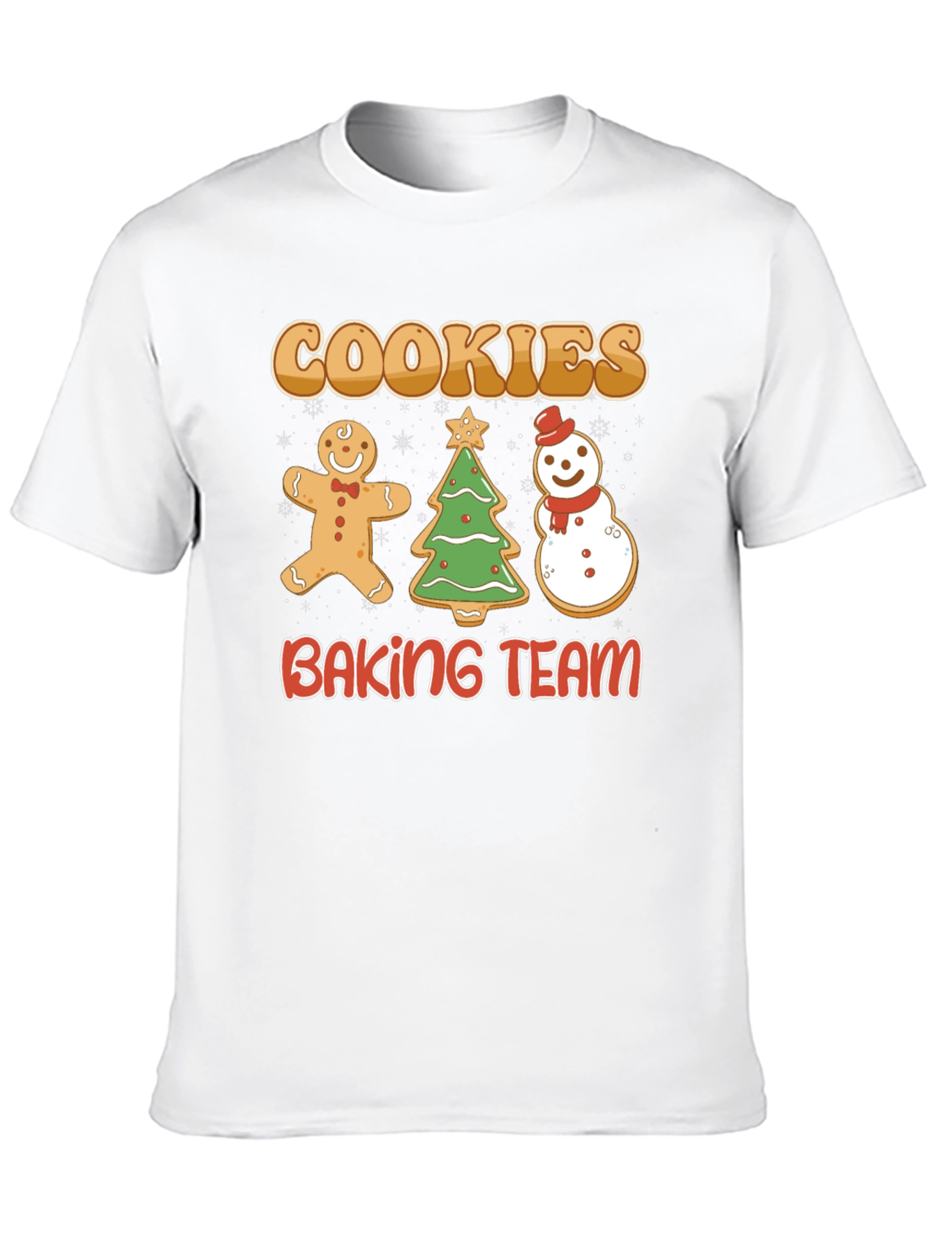 Cookies Baking Team Holiday T-Shirt