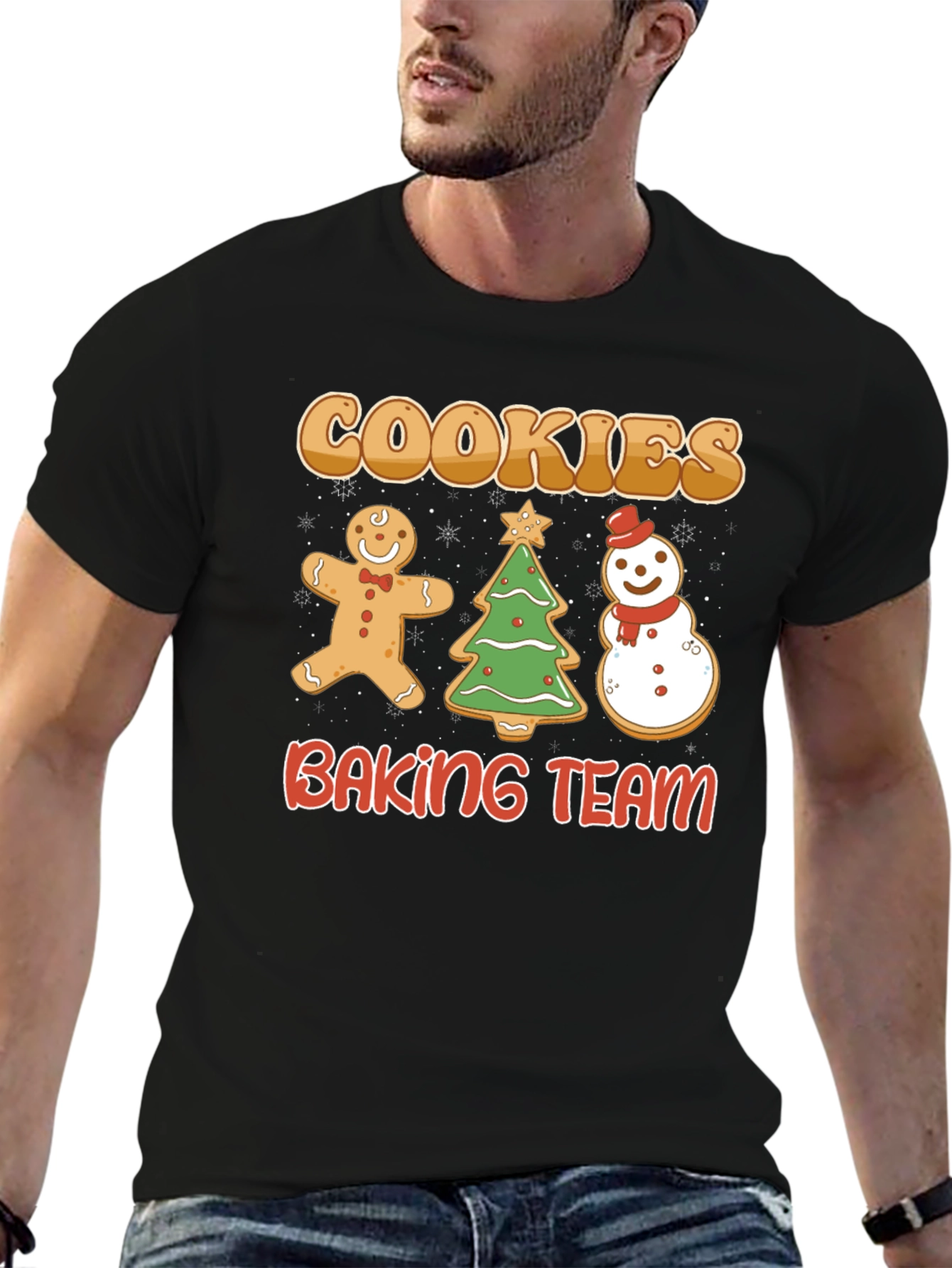 Cookies Baking Team Holiday T-Shirt