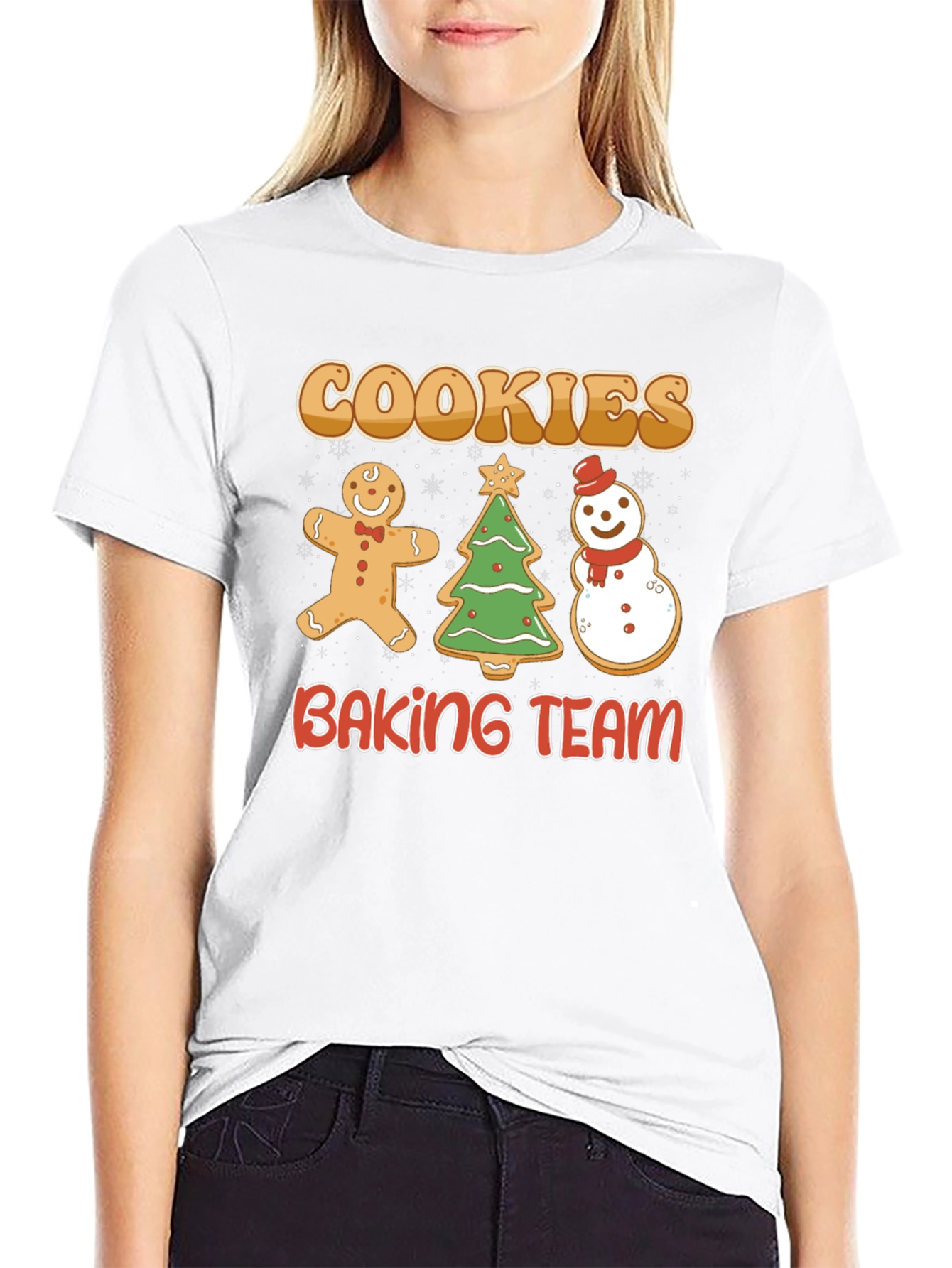 Cookies Baking Team Holiday T-Shirt