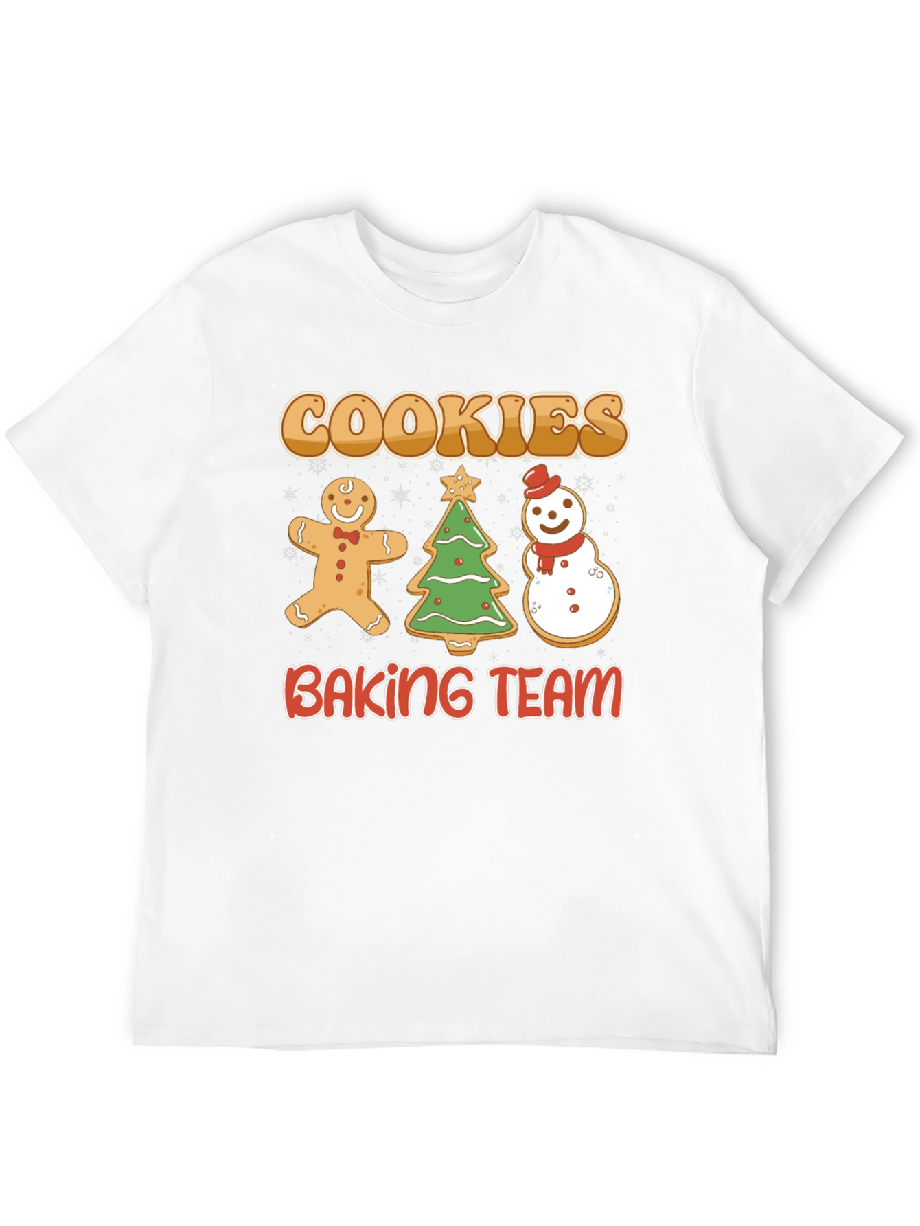 Cookies Baking Team Holiday T-Shirt