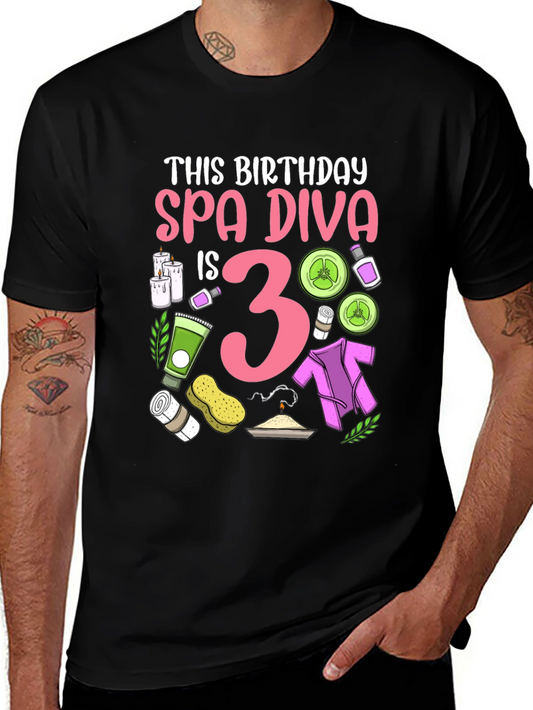 Spa Diva 3rd Birthday T-shirt