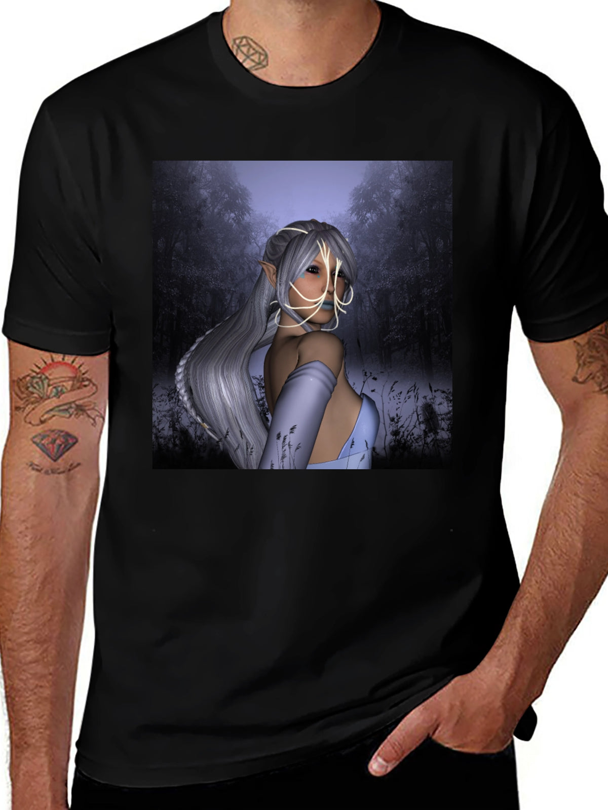 Mystic Elf Graphic T-Shirt