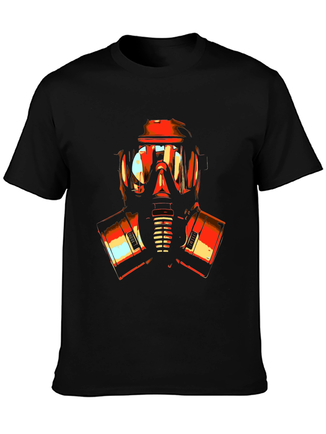 Gas Mask Graphic Tee - Bold Statement Shirt