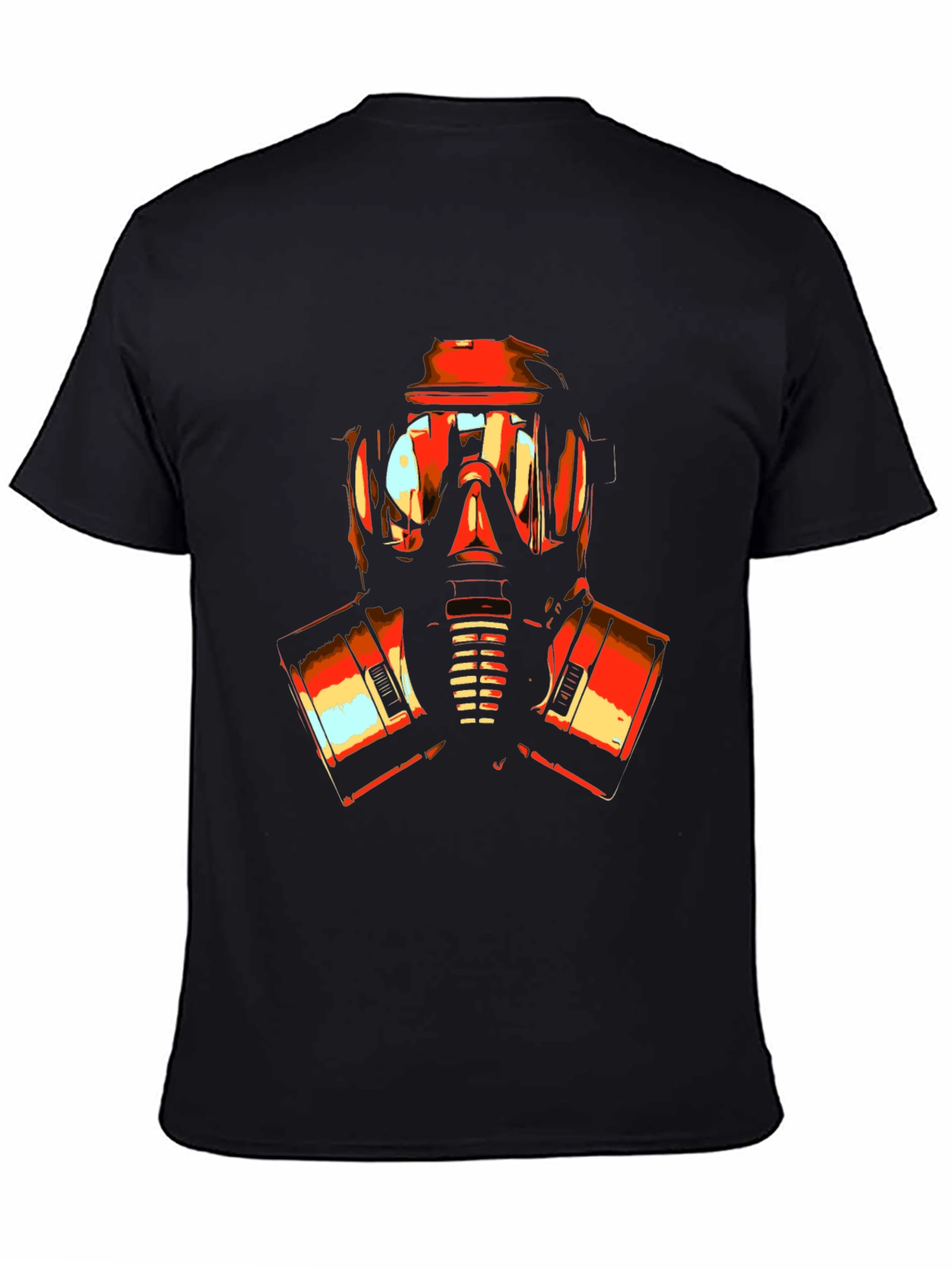 Gas Mask Graphic Tee - Bold Statement Shirt