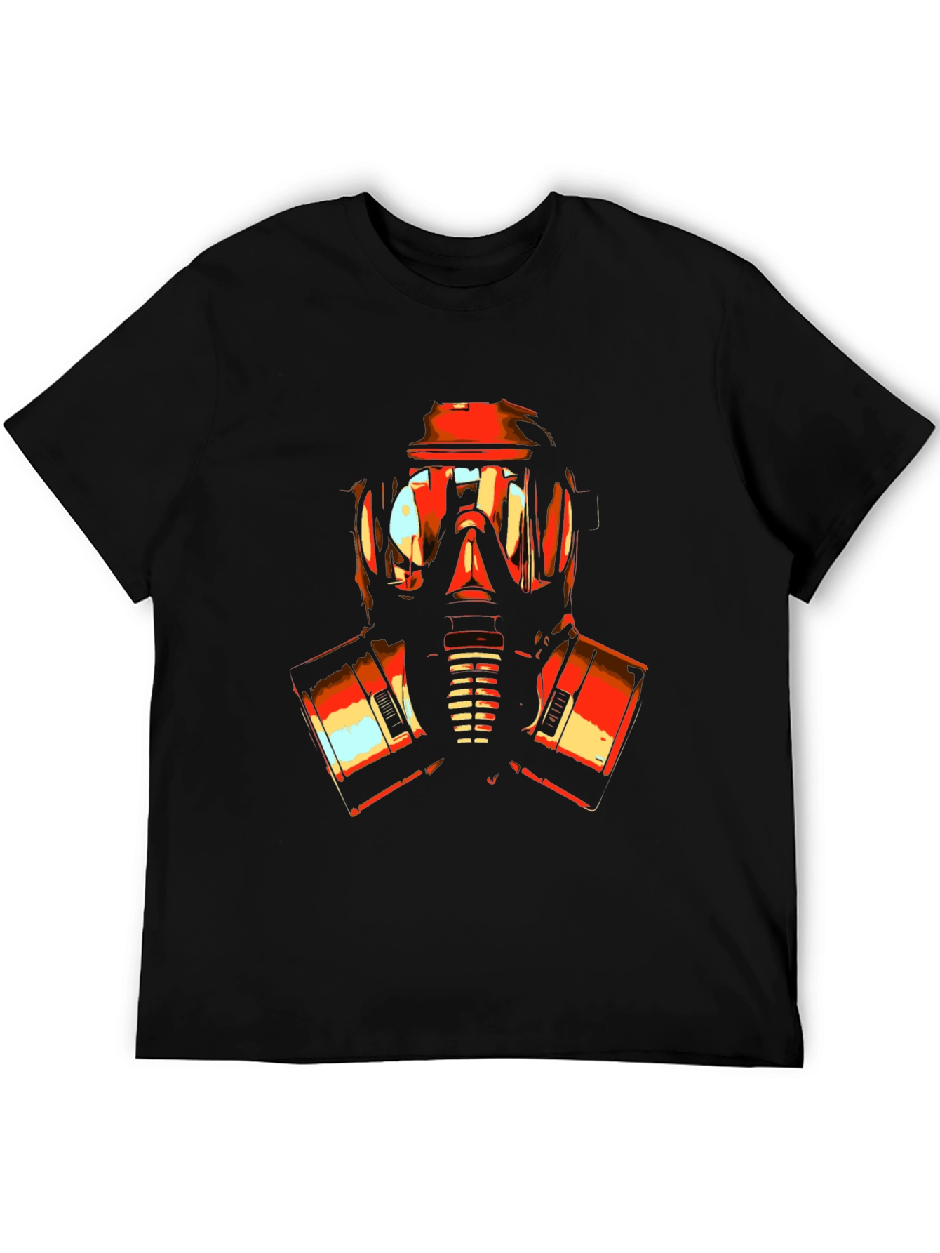 Gas Mask Graphic Tee - Bold Statement Shirt