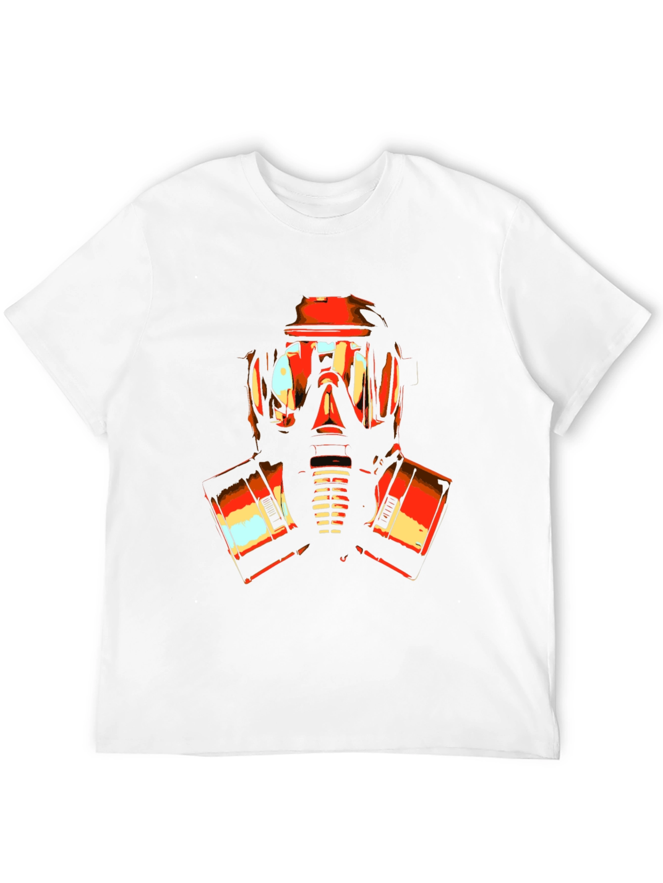 Gas Mask Graphic Tee - Bold Statement Shirt