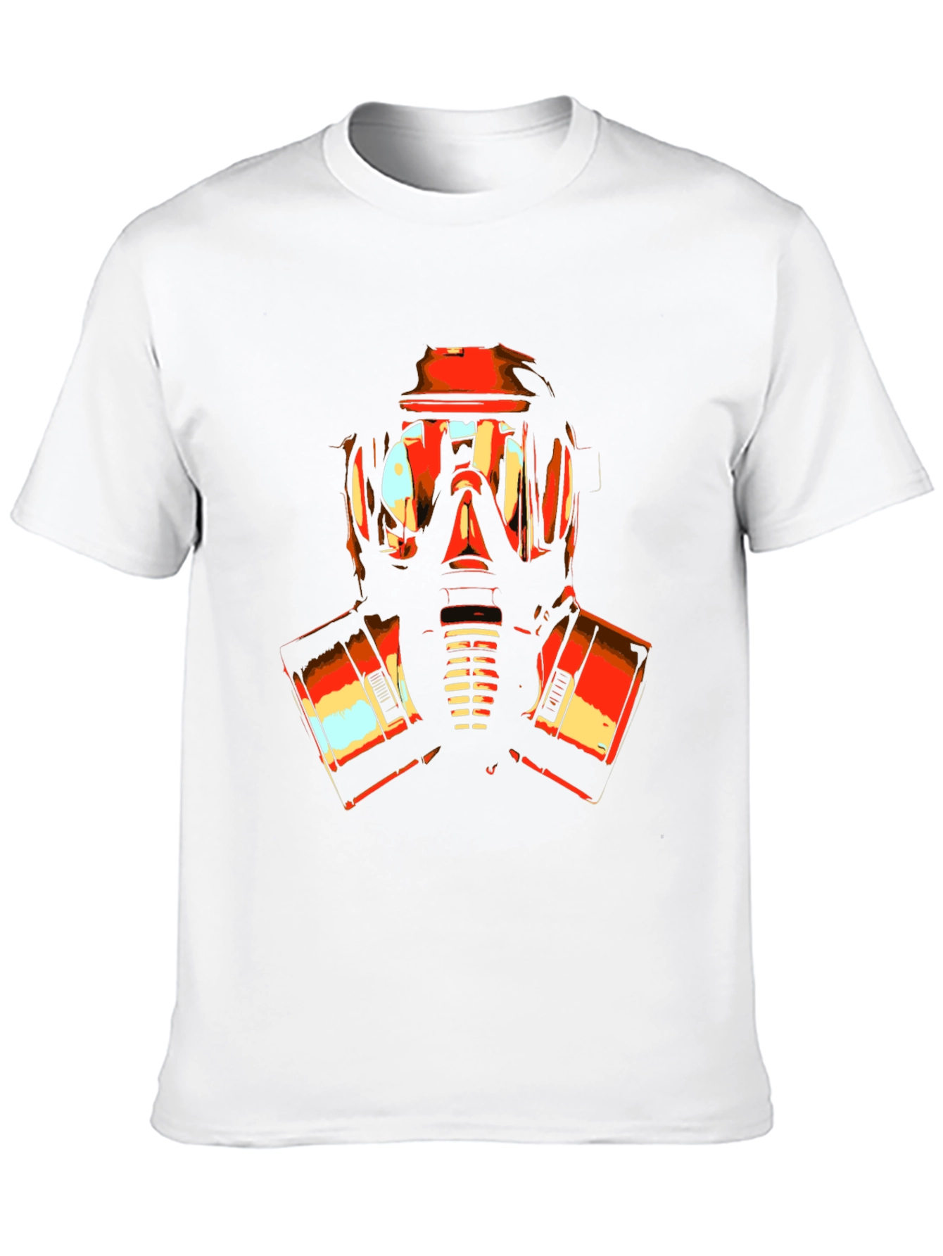 Gas Mask Graphic Tee - Bold Statement Shirt