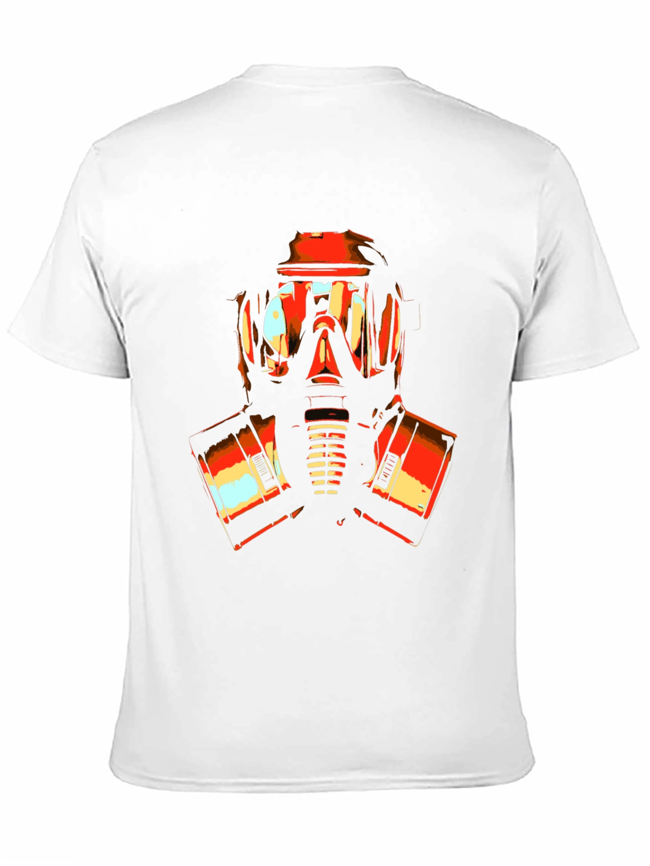 Gas Mask Graphic Tee - Bold Statement Shirt