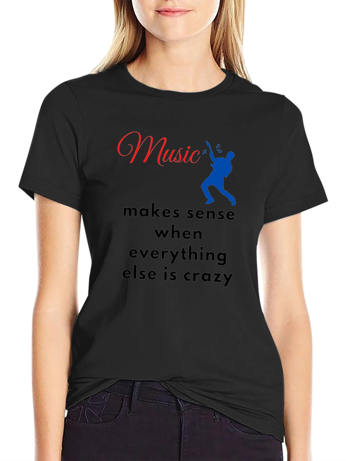 Music Makes Sense T-Shirt - Comfort Fit