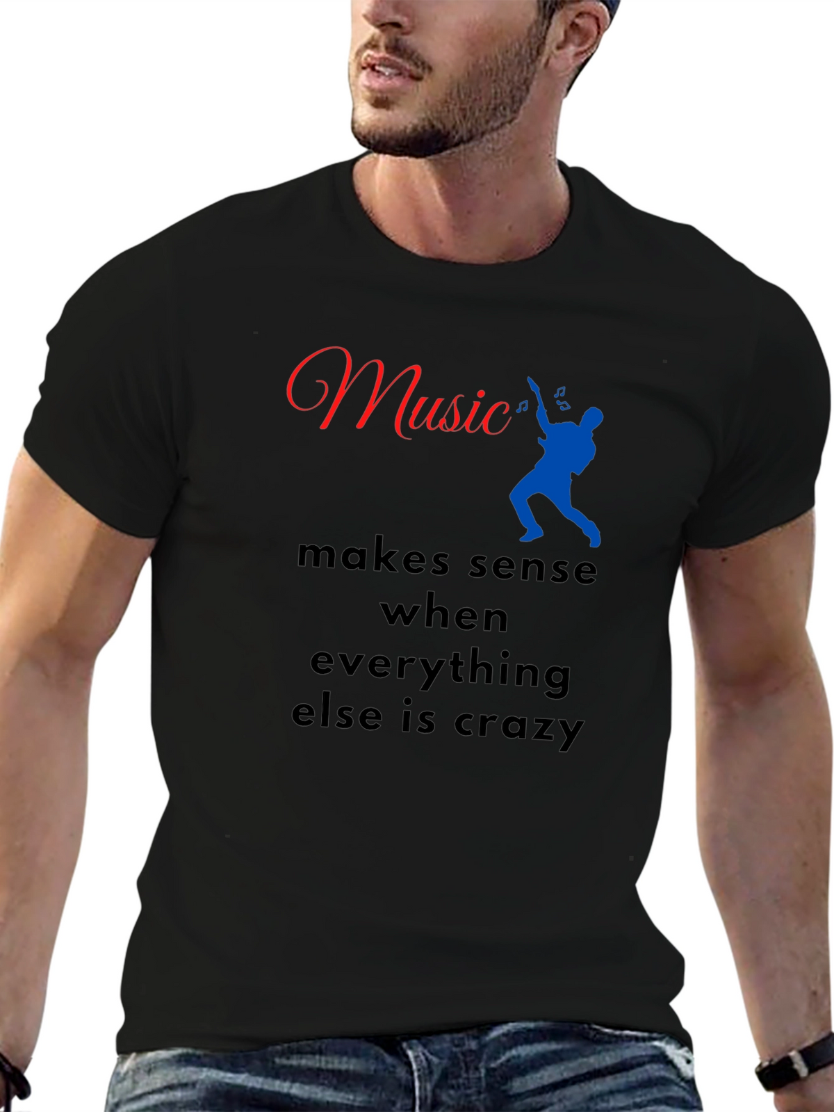 Music Makes Sense T-Shirt - Comfort Fit