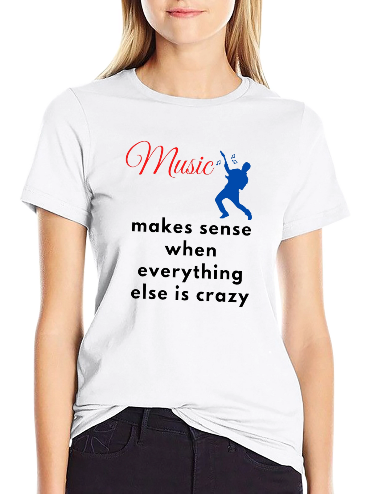 Music Makes Sense T-Shirt - Comfort Fit