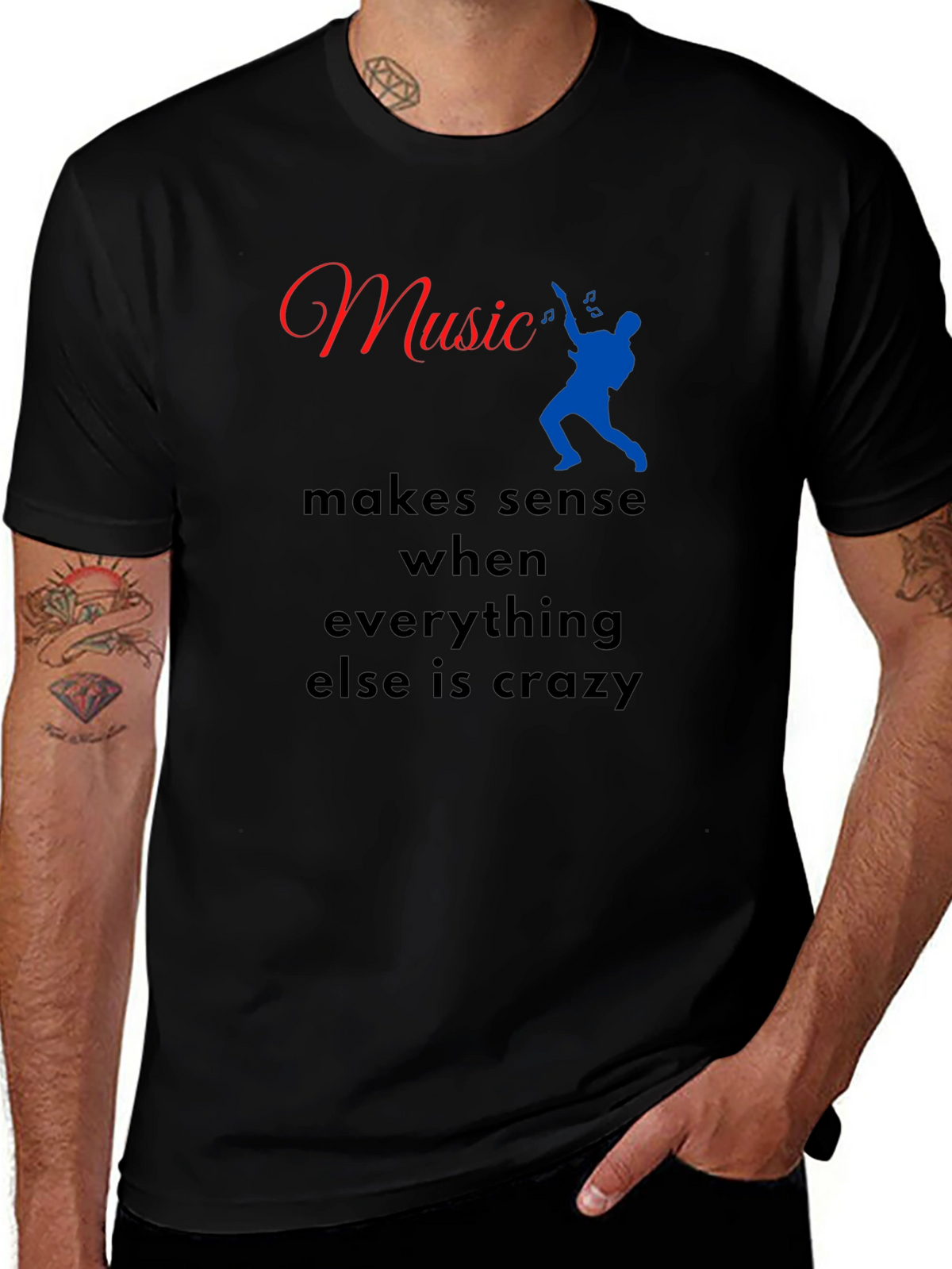 Music Makes Sense T-Shirt - Comfort Fit