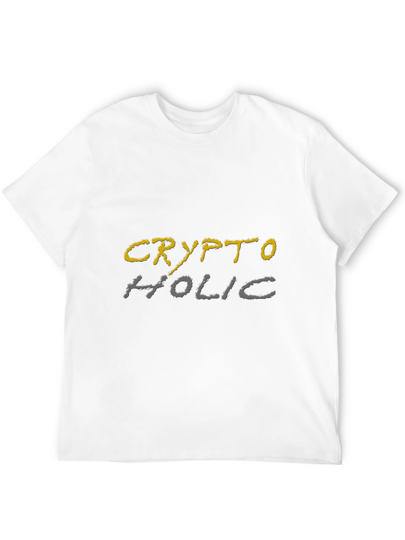 Crypto Holic Graphic Tee - Black