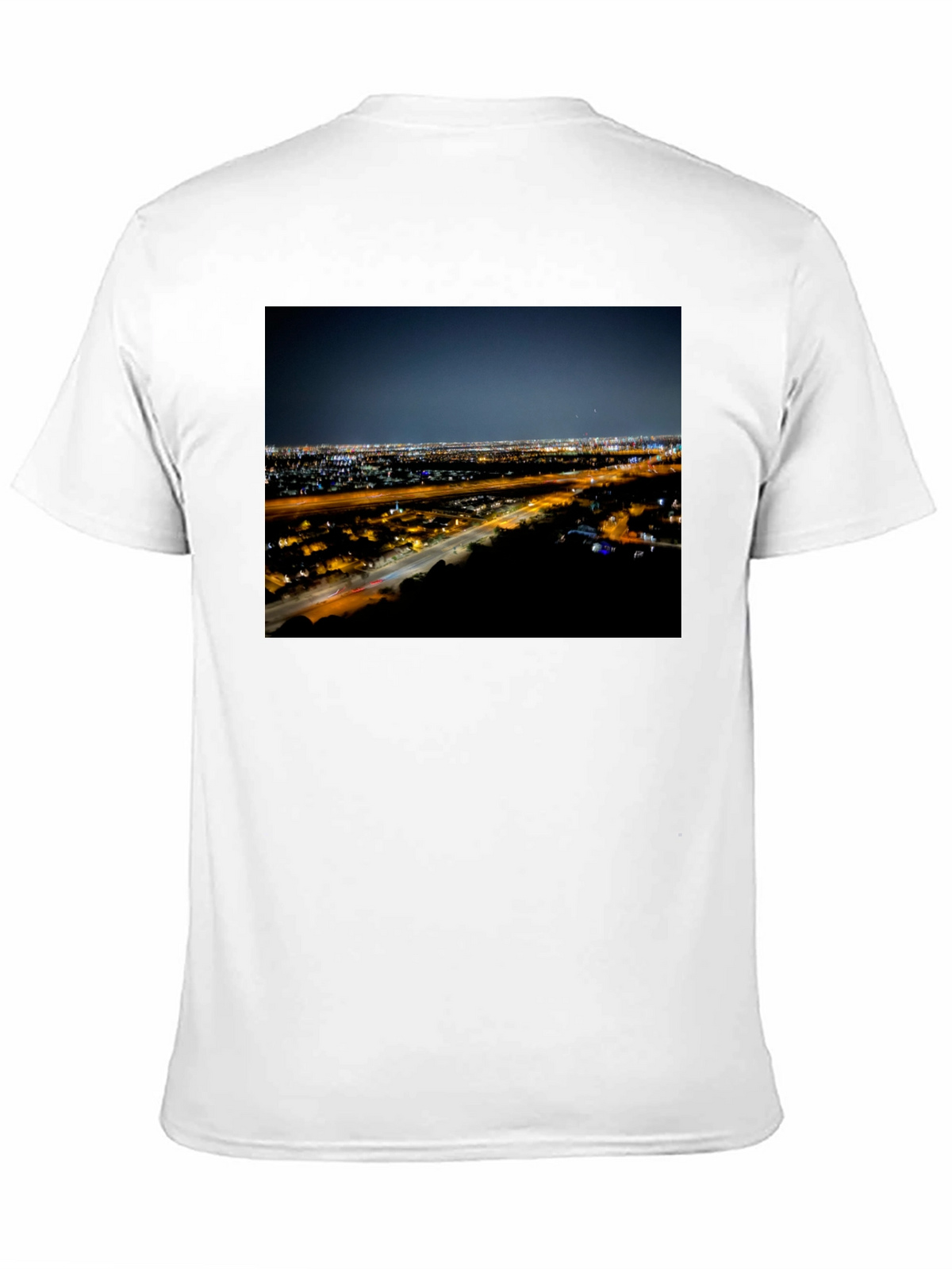 Night Cityscape Graphic Tee