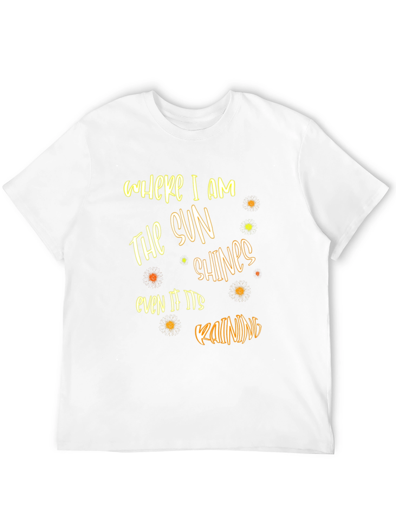 The Sun Shines Graphic T-Shirt - Black