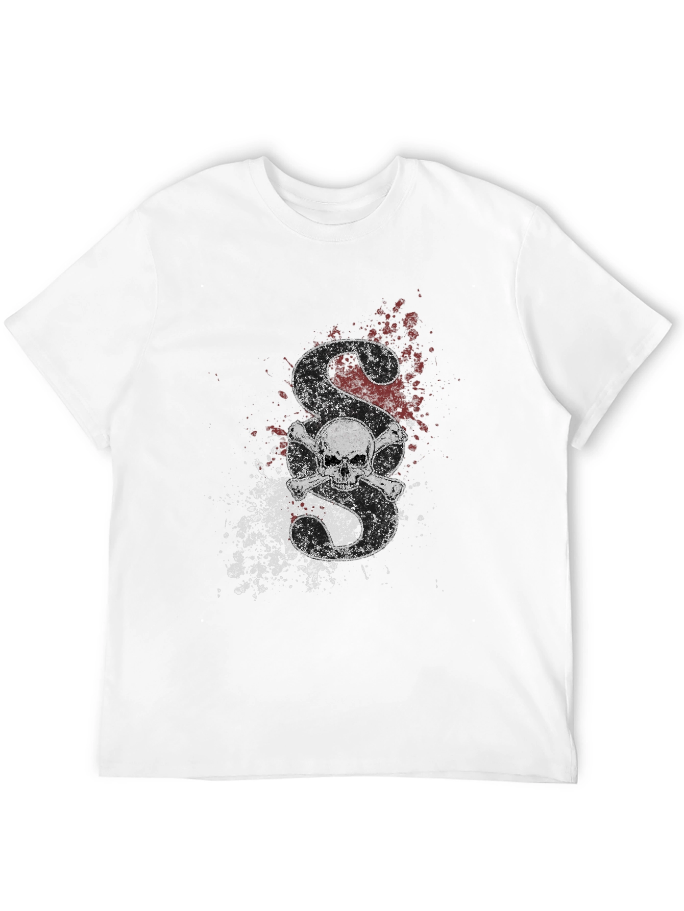 Skull & Bones Graphic Black T-Shirt