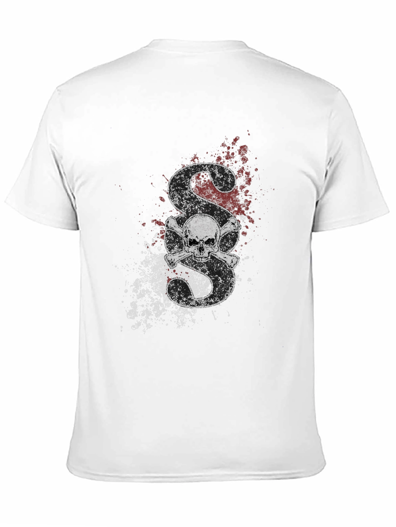 Skull & Bones Graphic Black T-Shirt