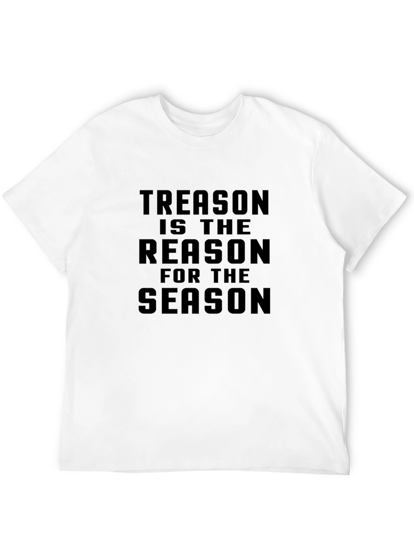 Treason Season Black Graphic T-Shirt