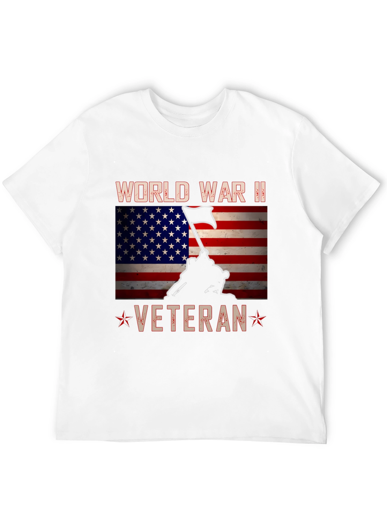 WWII Veteran T-Shirt - Patriotic Graphic Tee