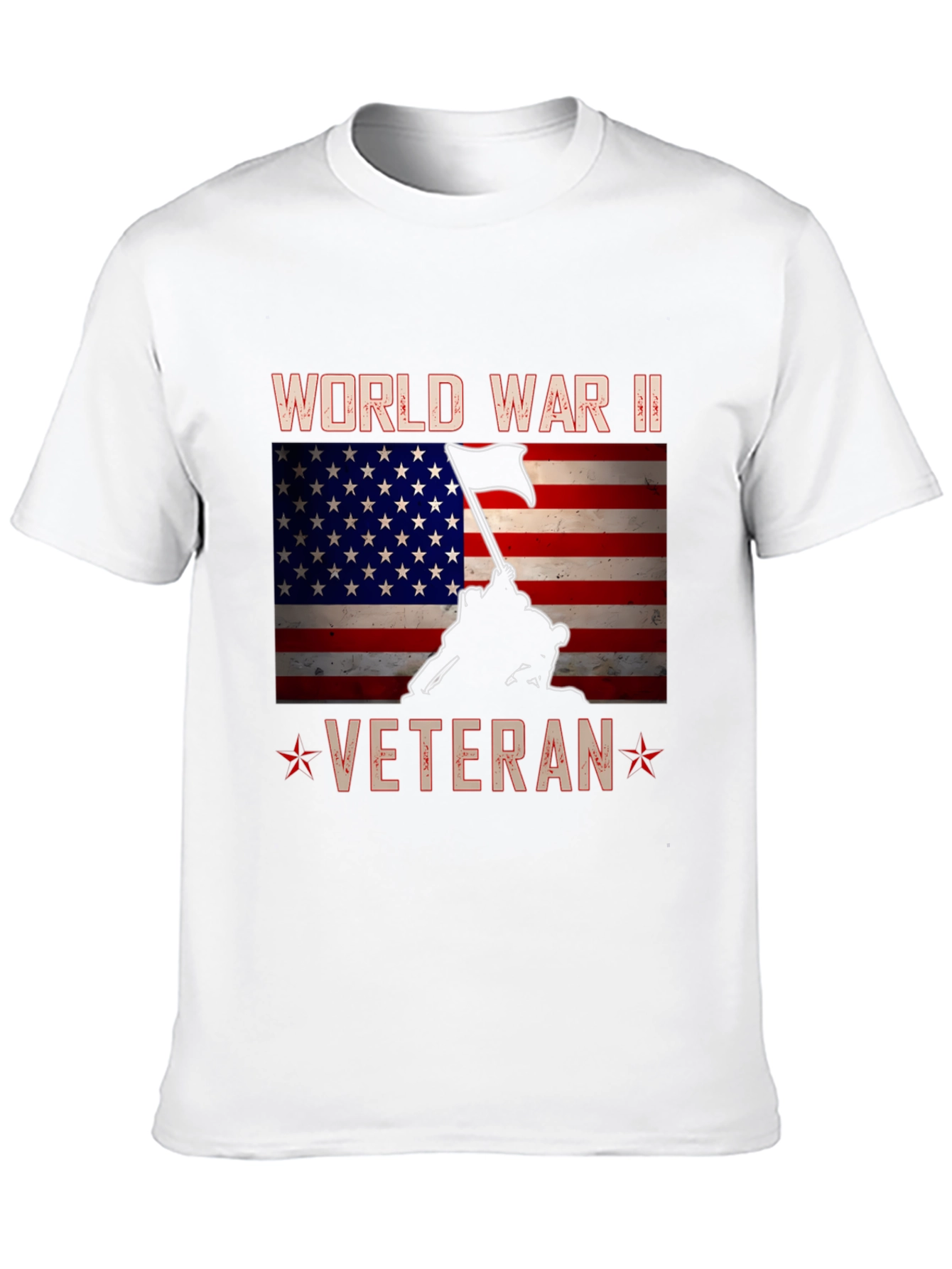 WWII Veteran T-Shirt - Patriotic Graphic Tee