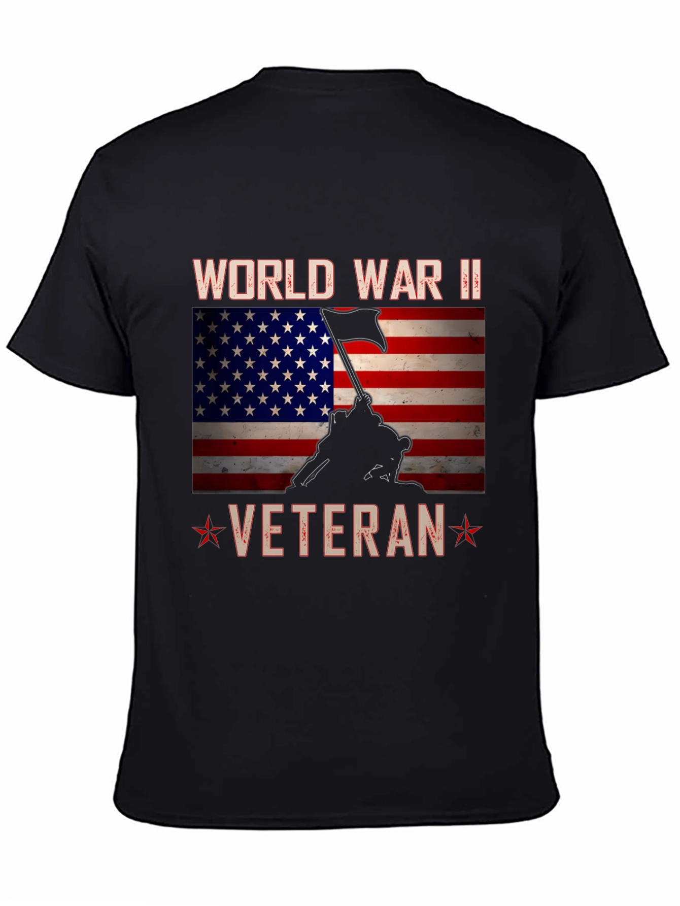 WWII Veteran T-Shirt - Patriotic Graphic Tee