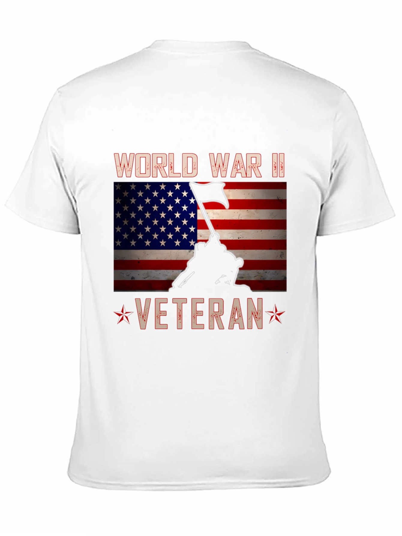 WWII Veteran T-Shirt - Patriotic Graphic Tee