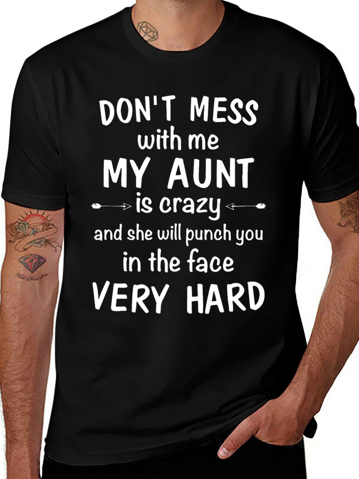 My Aunt is Crazy Funny Graphic Tee