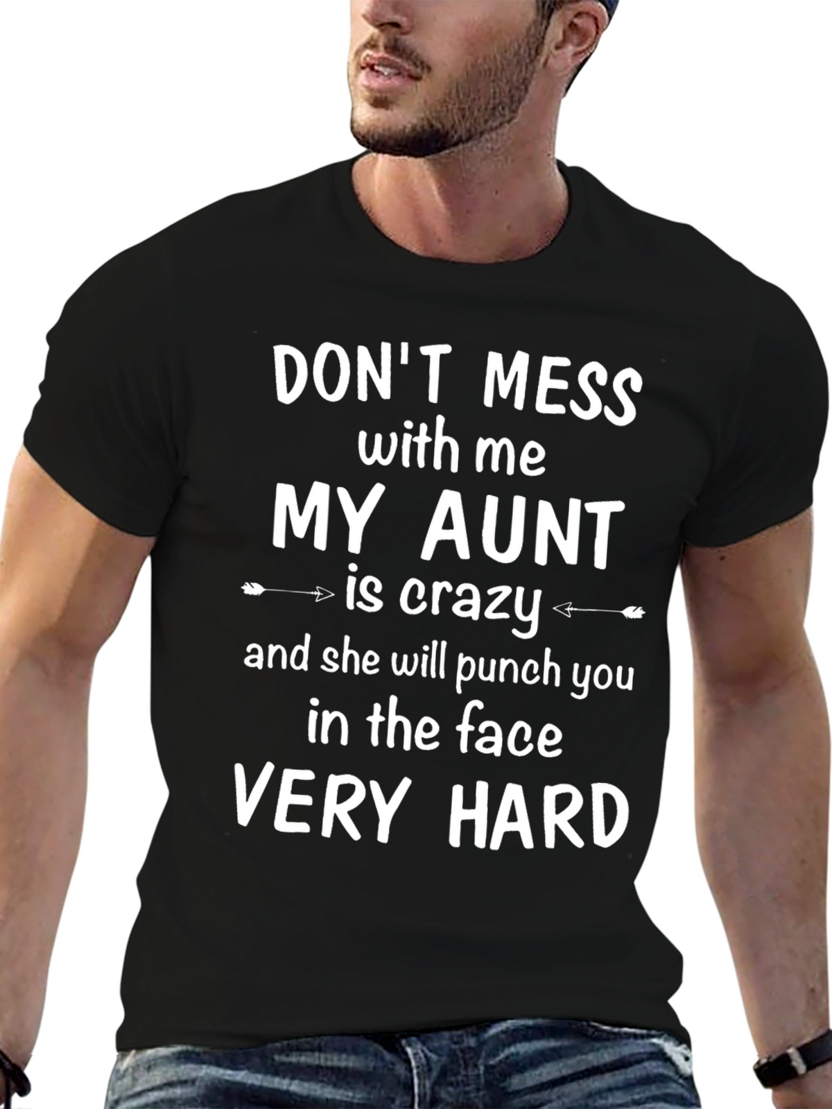 My Aunt is Crazy Funny Graphic Tee