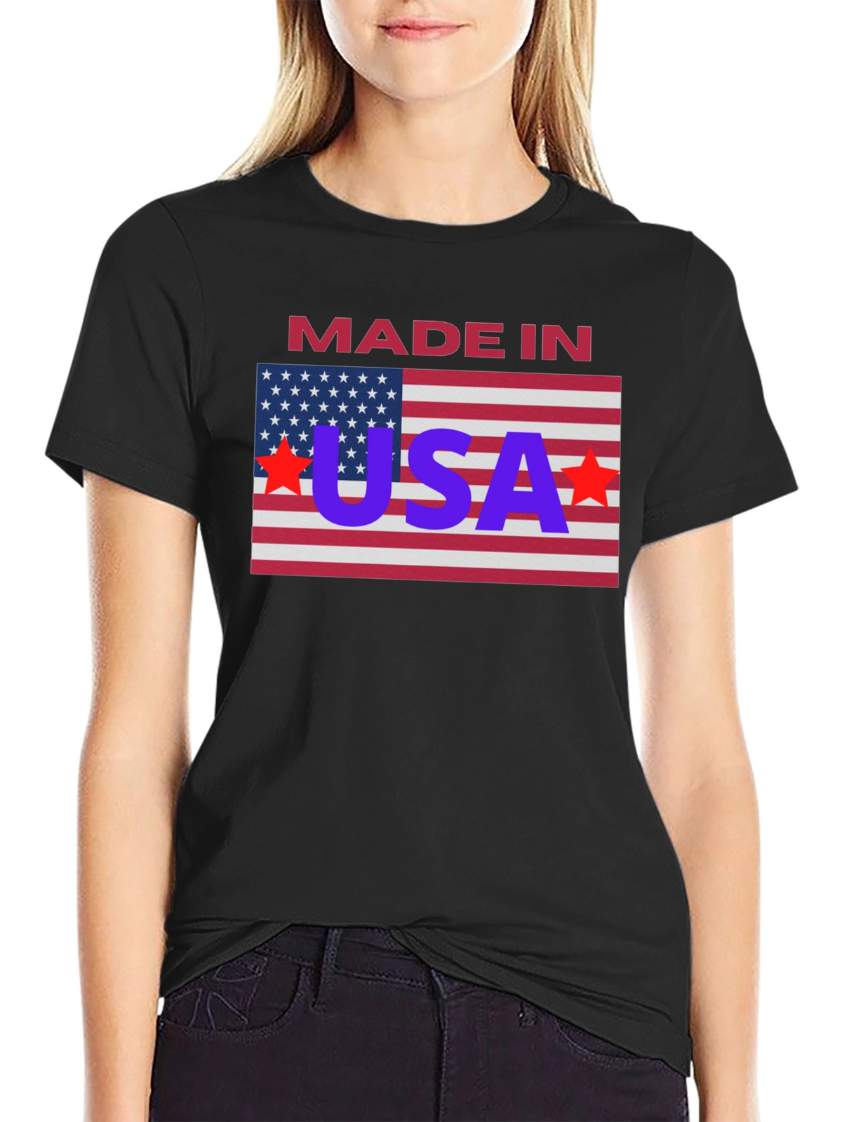 Made in USA Patriotic T-Shirt