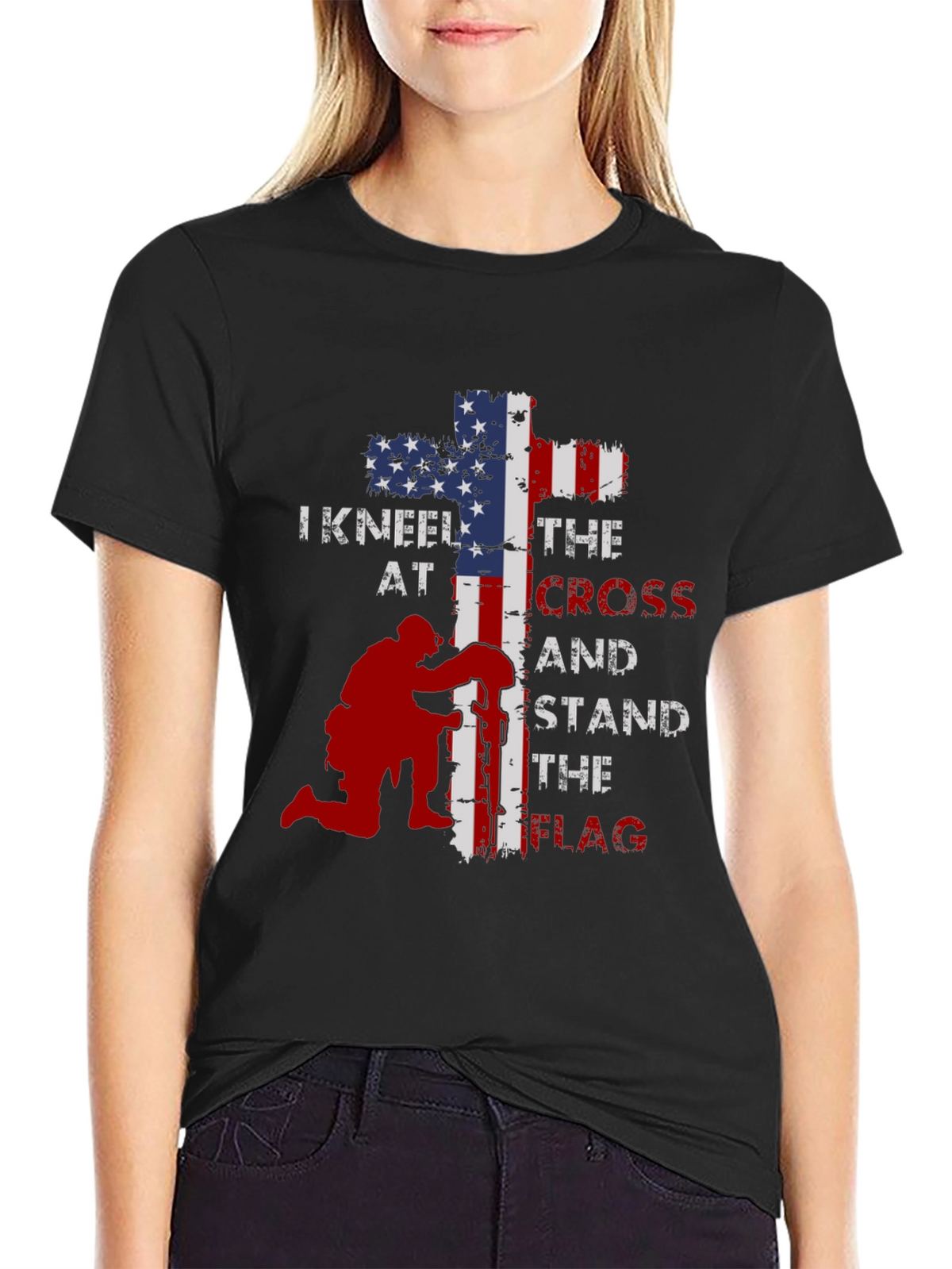 I Kneel at the Cross T-Shirt