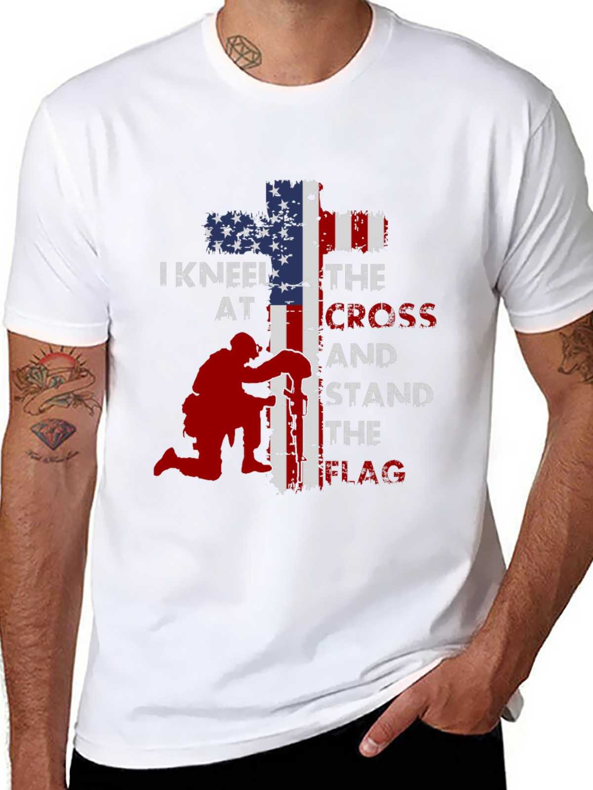 I Kneel at the Cross T-Shirt