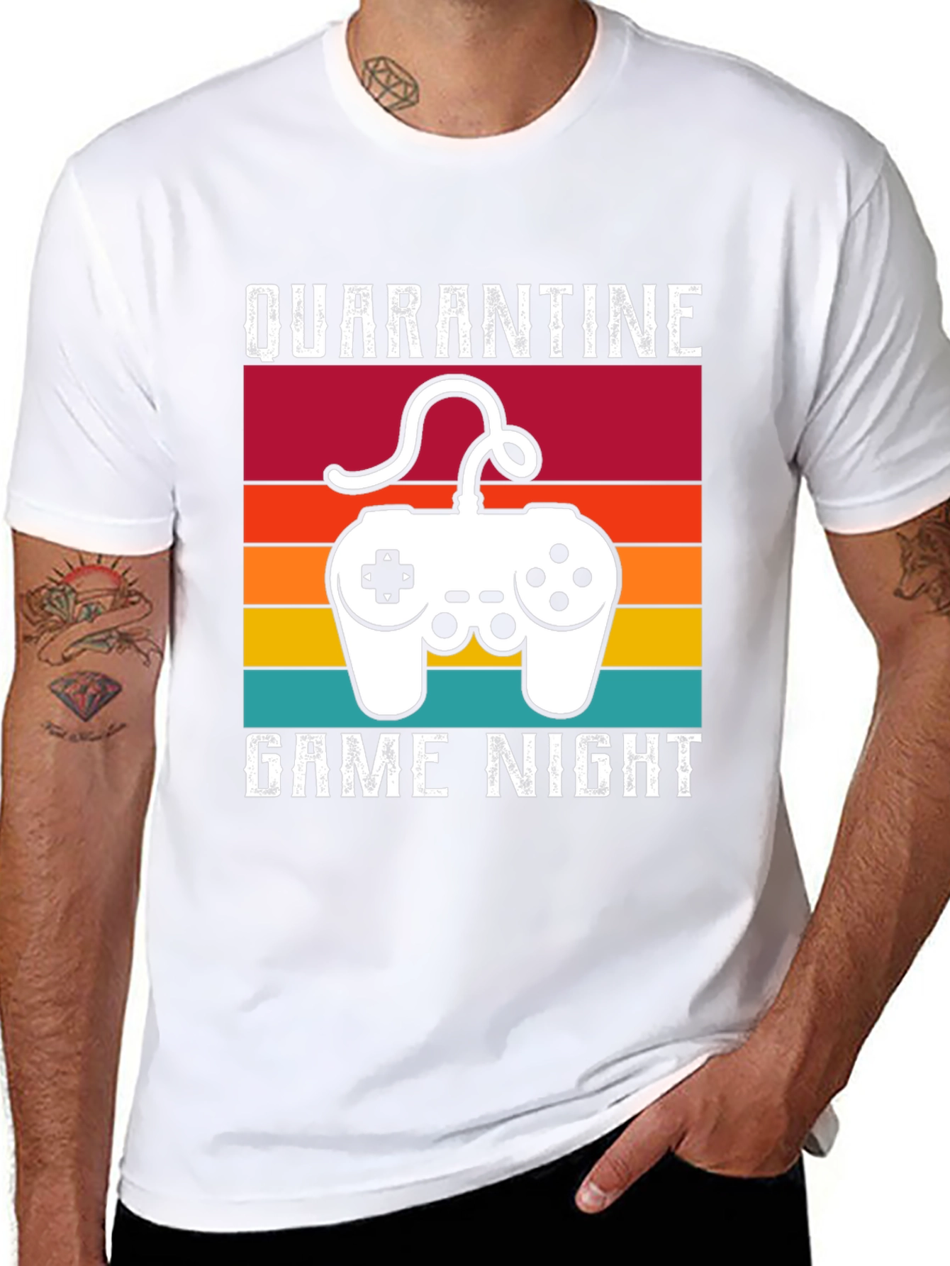 Quarantine Game Night Graphic T-Shirt
