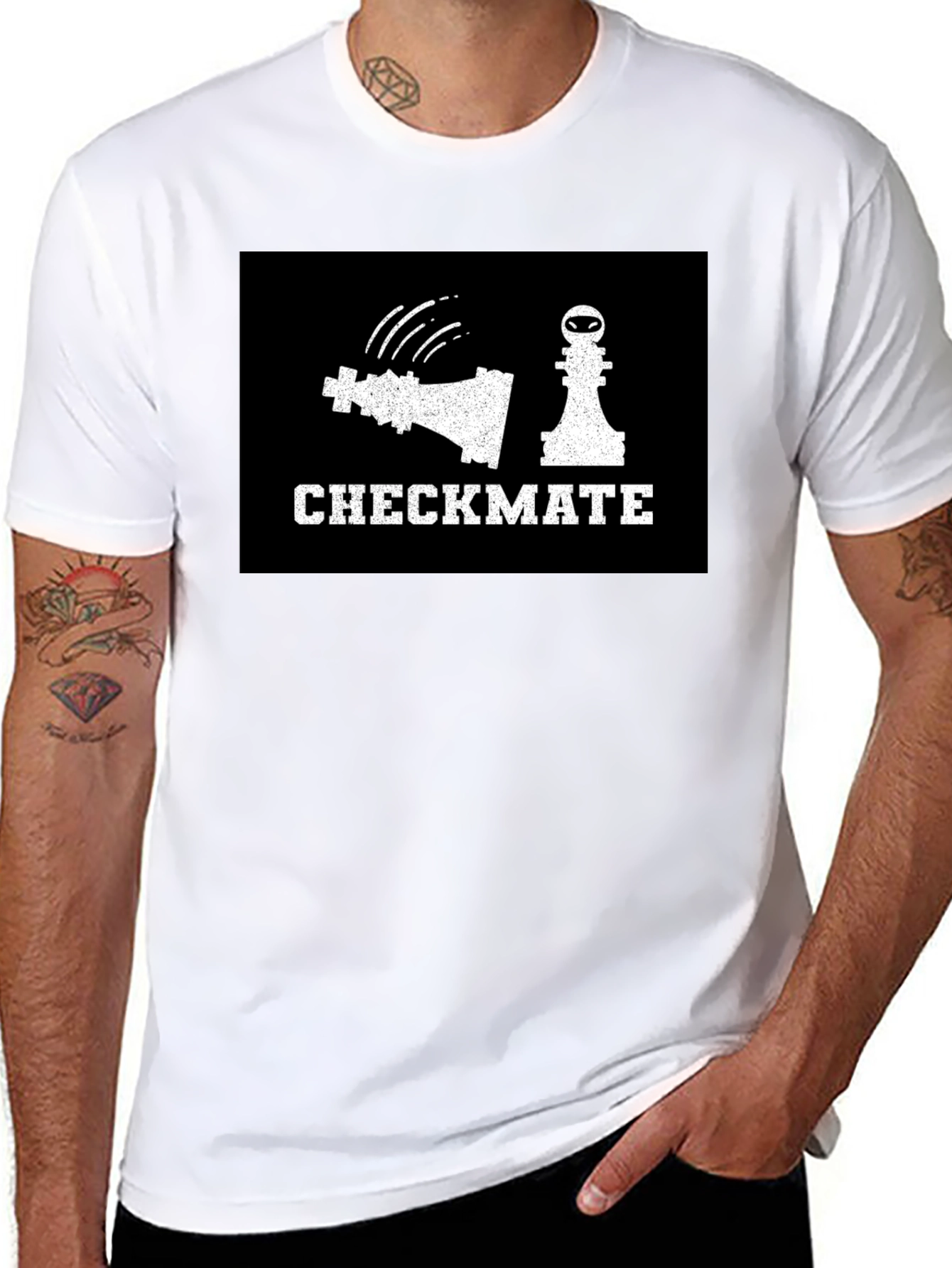 Checkmate Chess Graphic T-Shirt