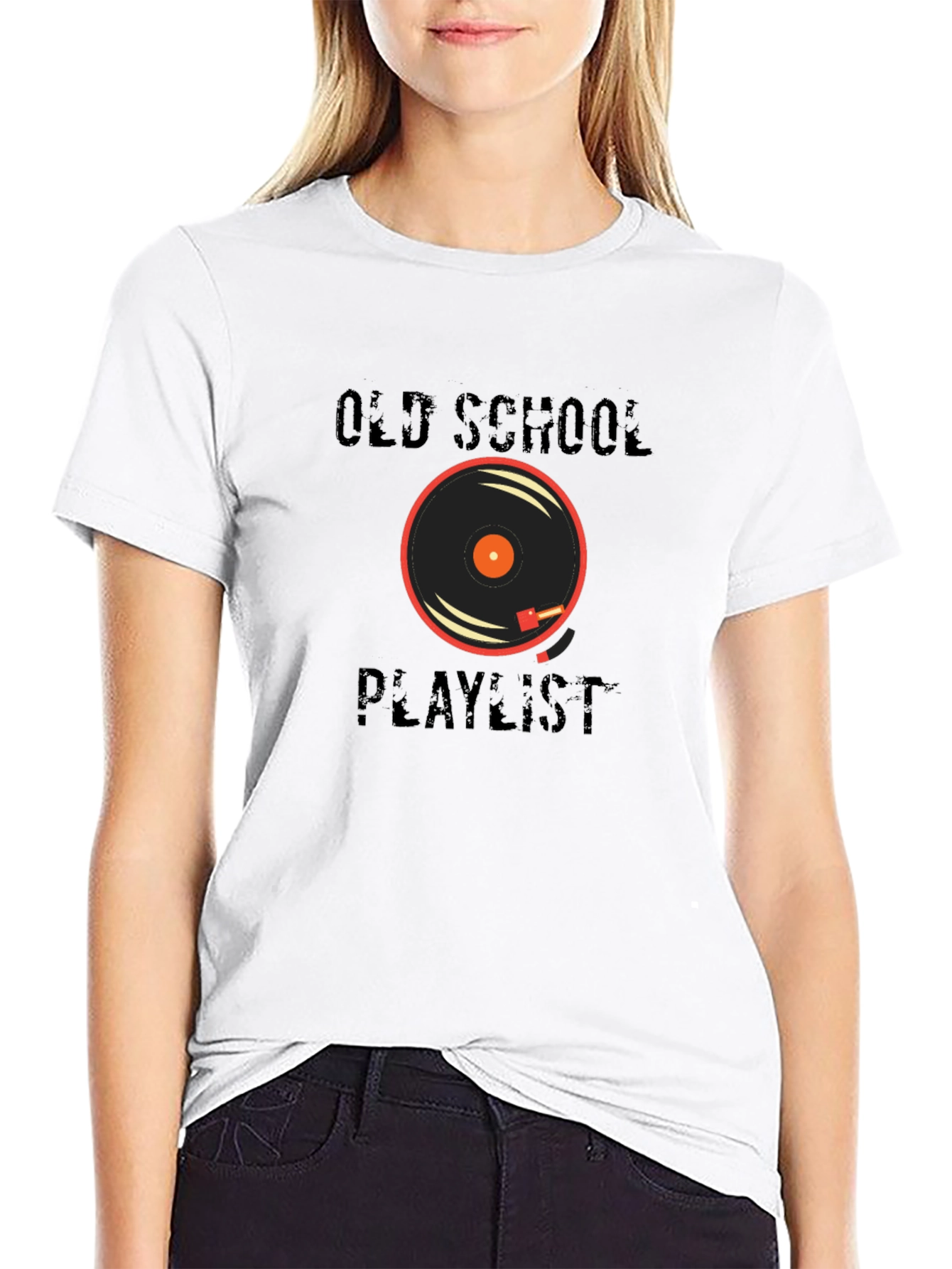 Old School Playlist Graphic Tee