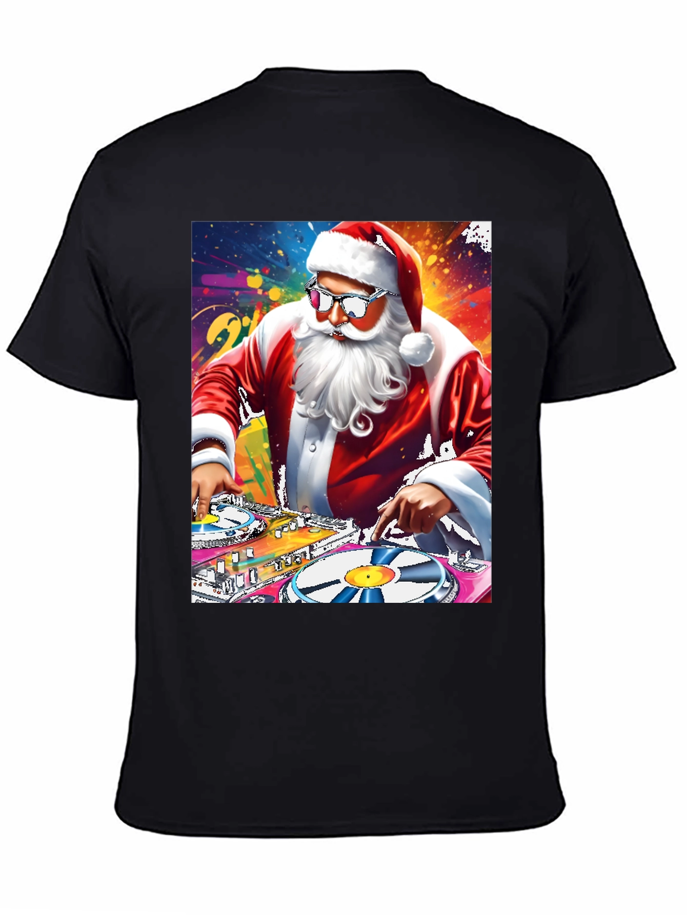 DJ Santa Graphic T-Shirt