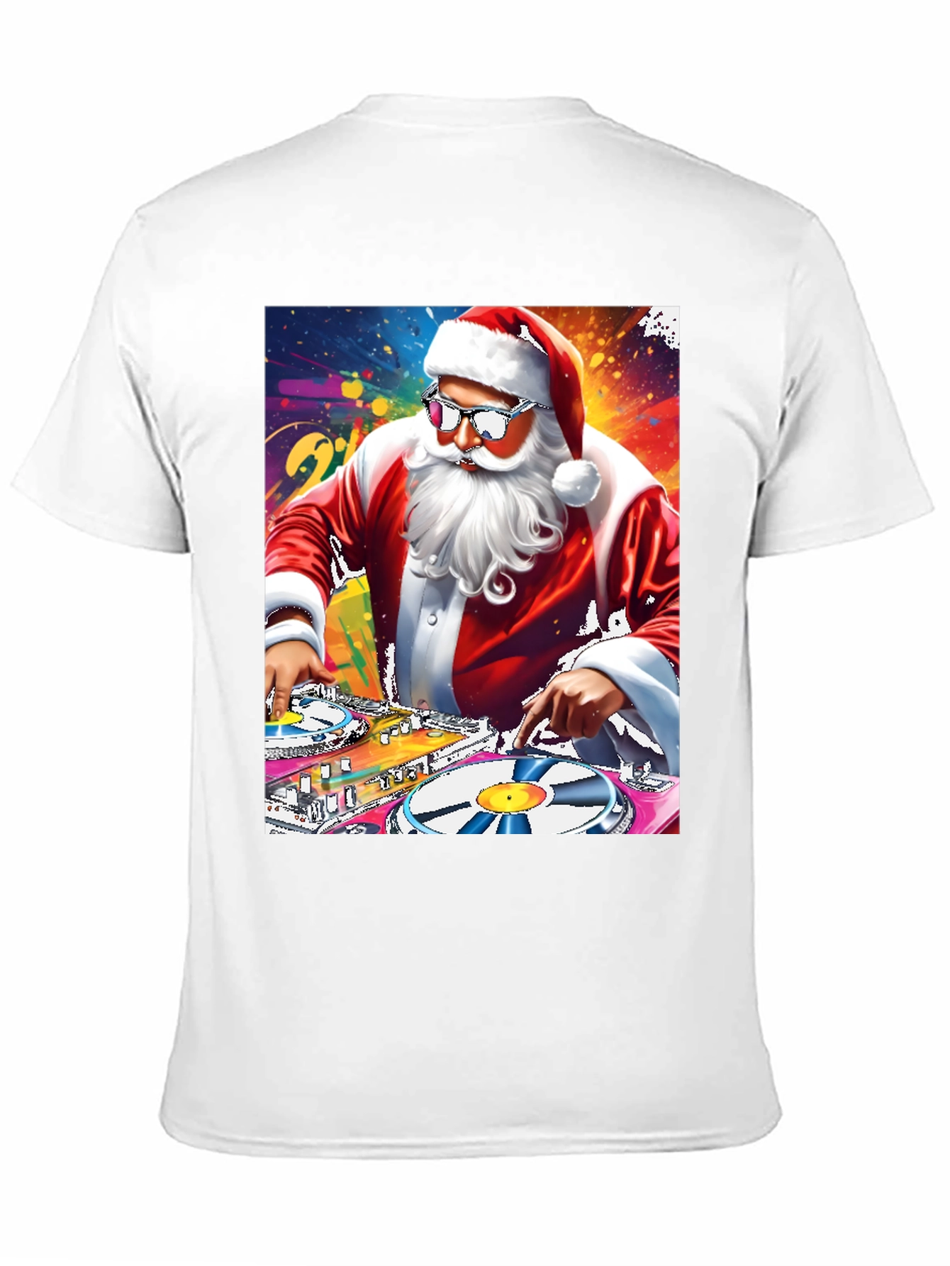 DJ Santa Graphic T-Shirt