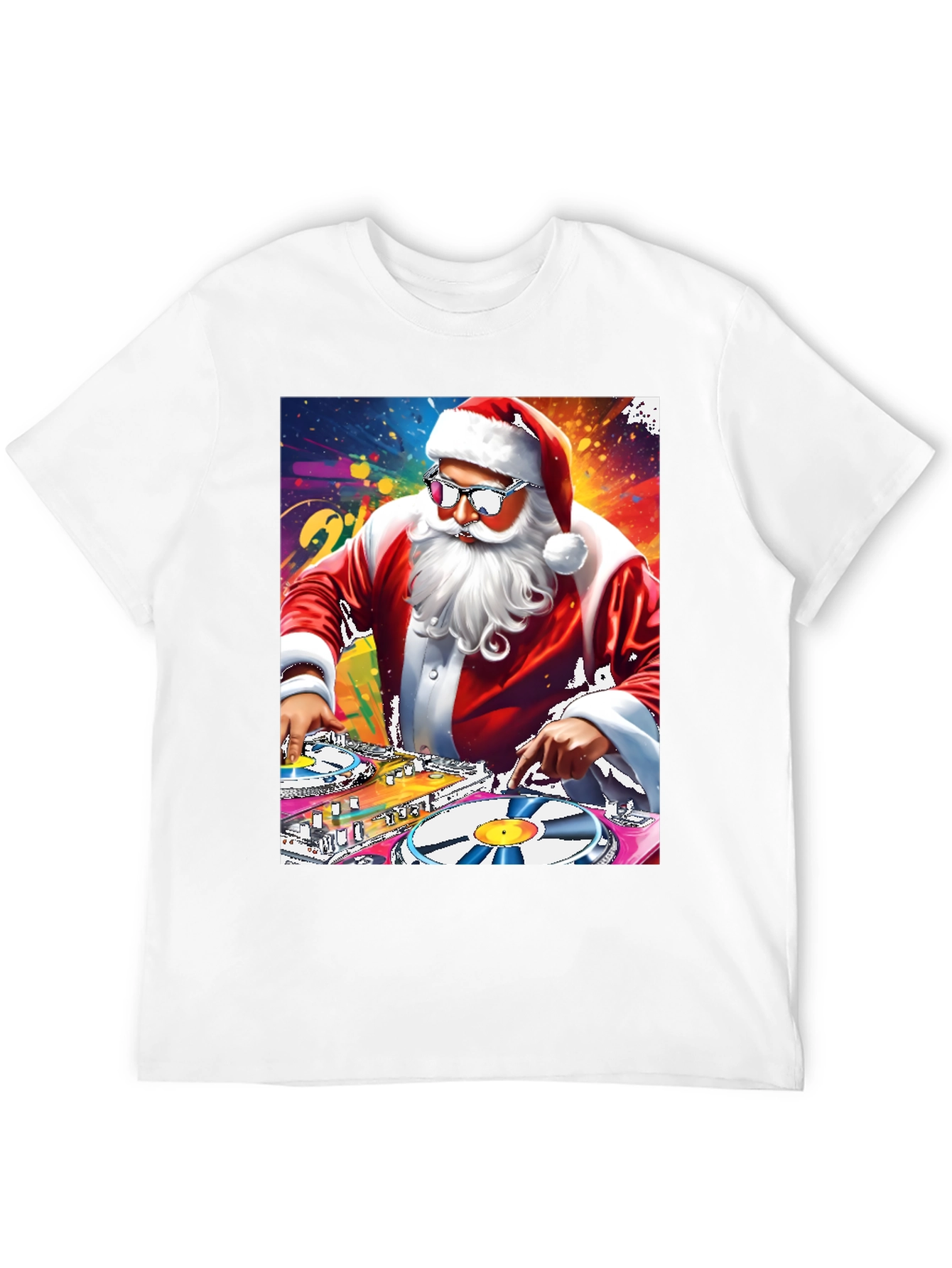DJ Santa Graphic T-Shirt