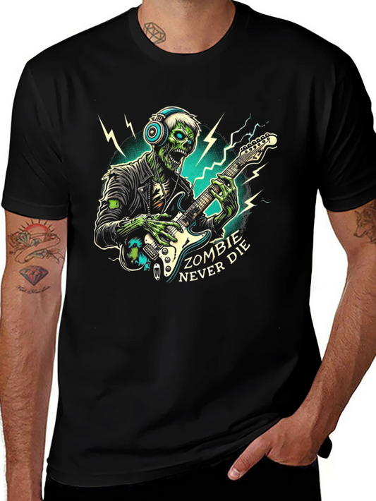Zombie Rocker T-Shirt: Never Die