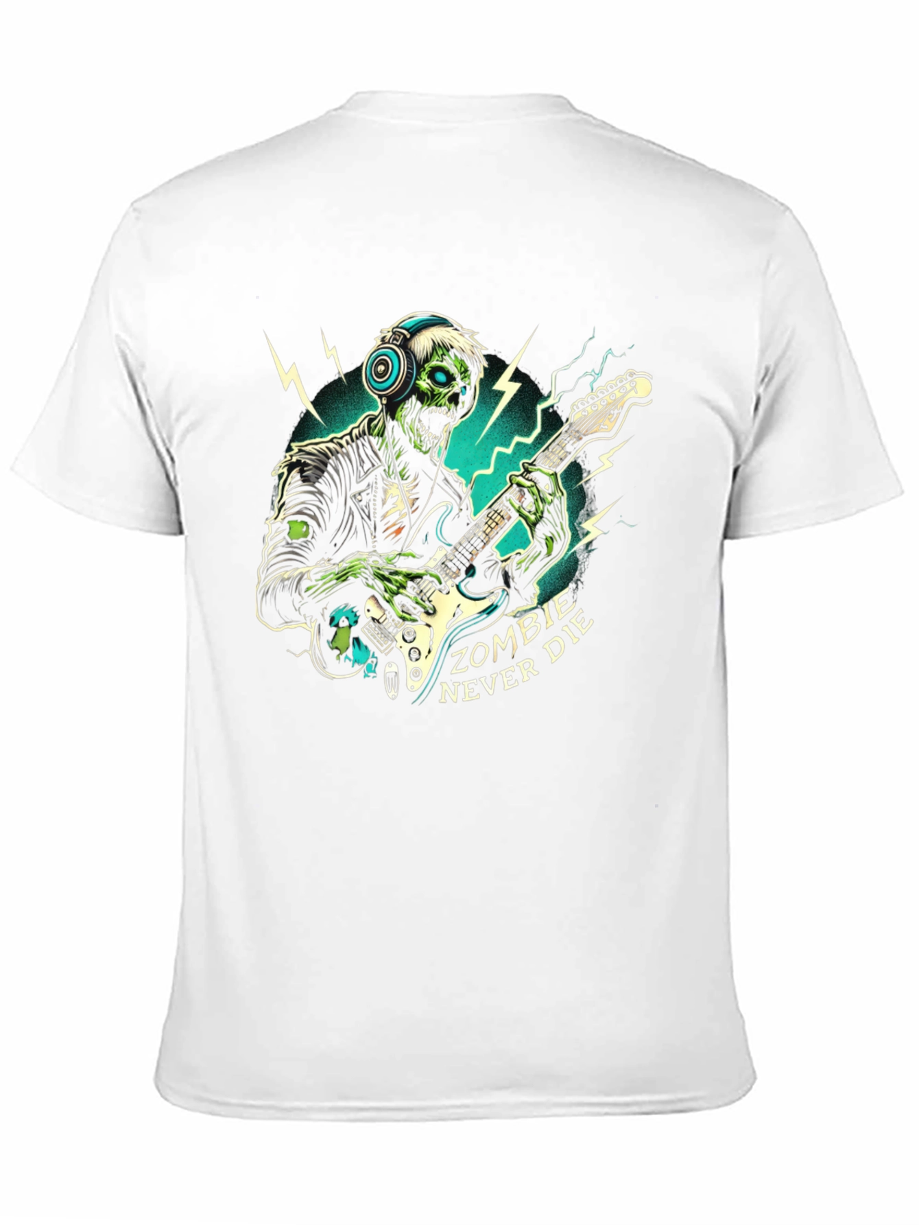 Zombie Rocker T-Shirt: Never Die