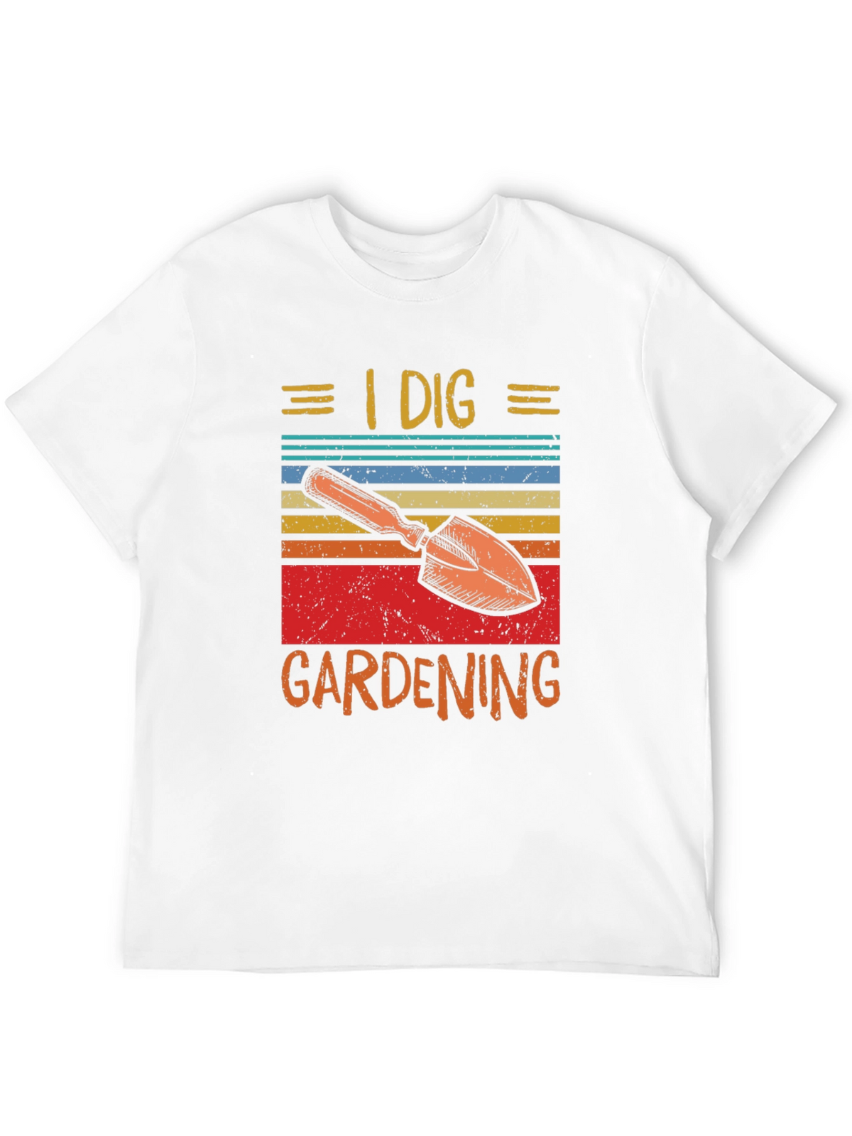 I Dig Gardening T-Shirt - Retro Design