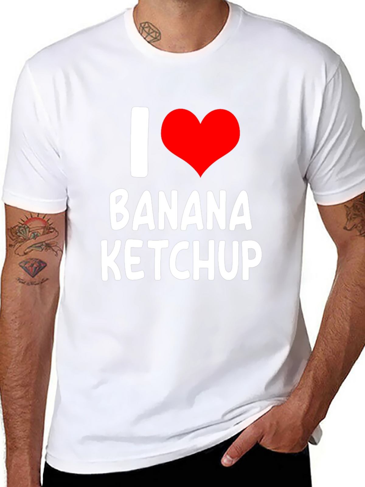 I Love Banana Ketchup T-Shirt
