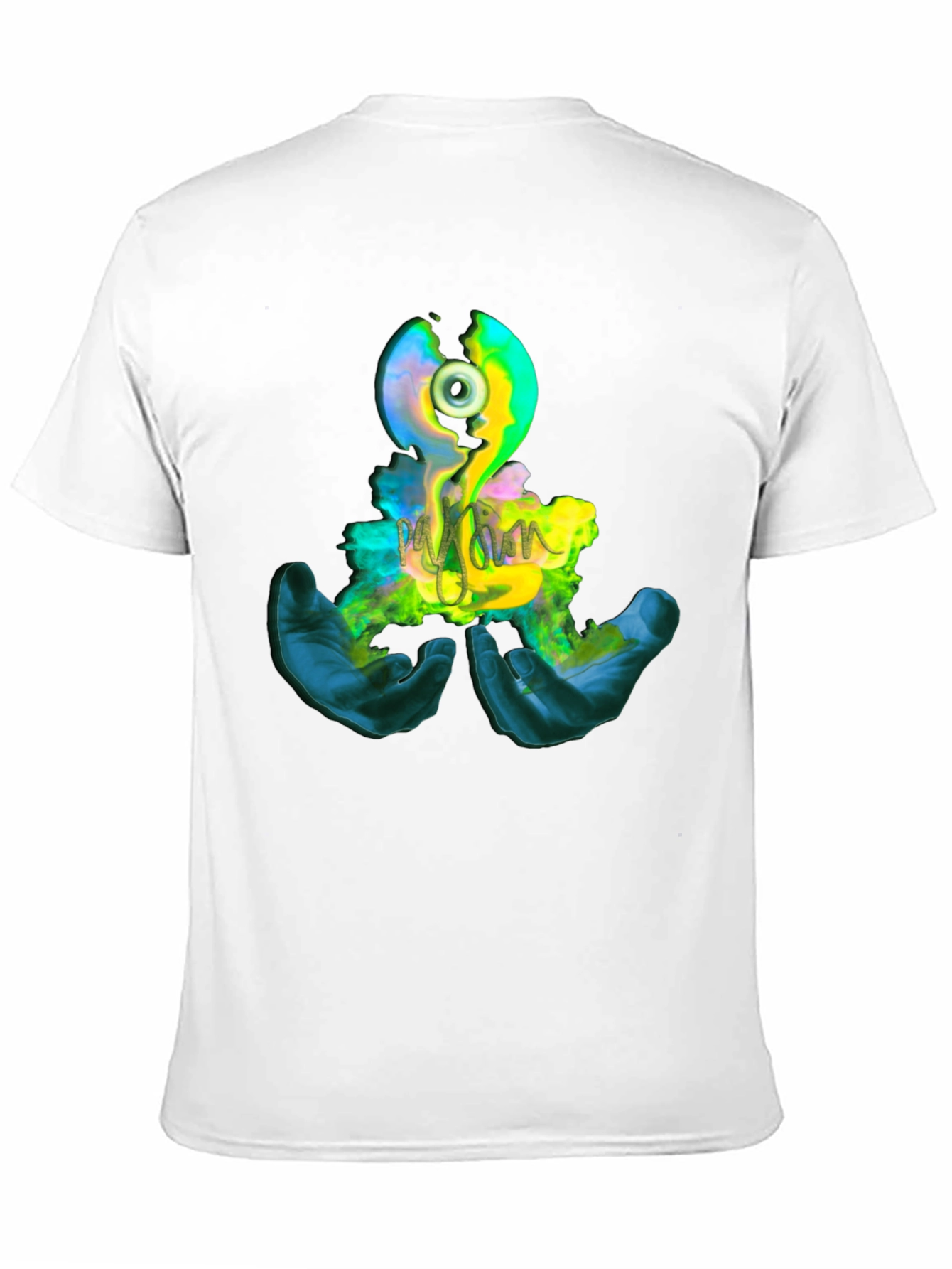 Eye Graphic Print Black T-Shirt