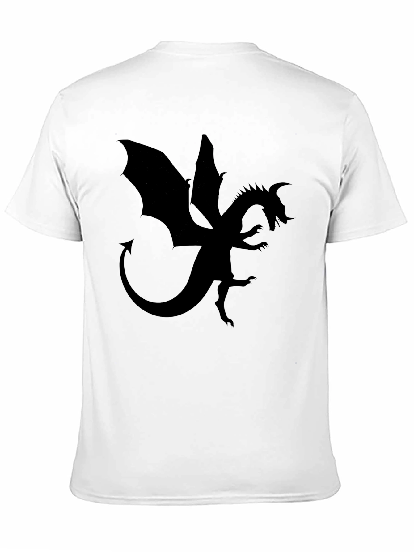 Dragon Silhouette Black T-Shirt